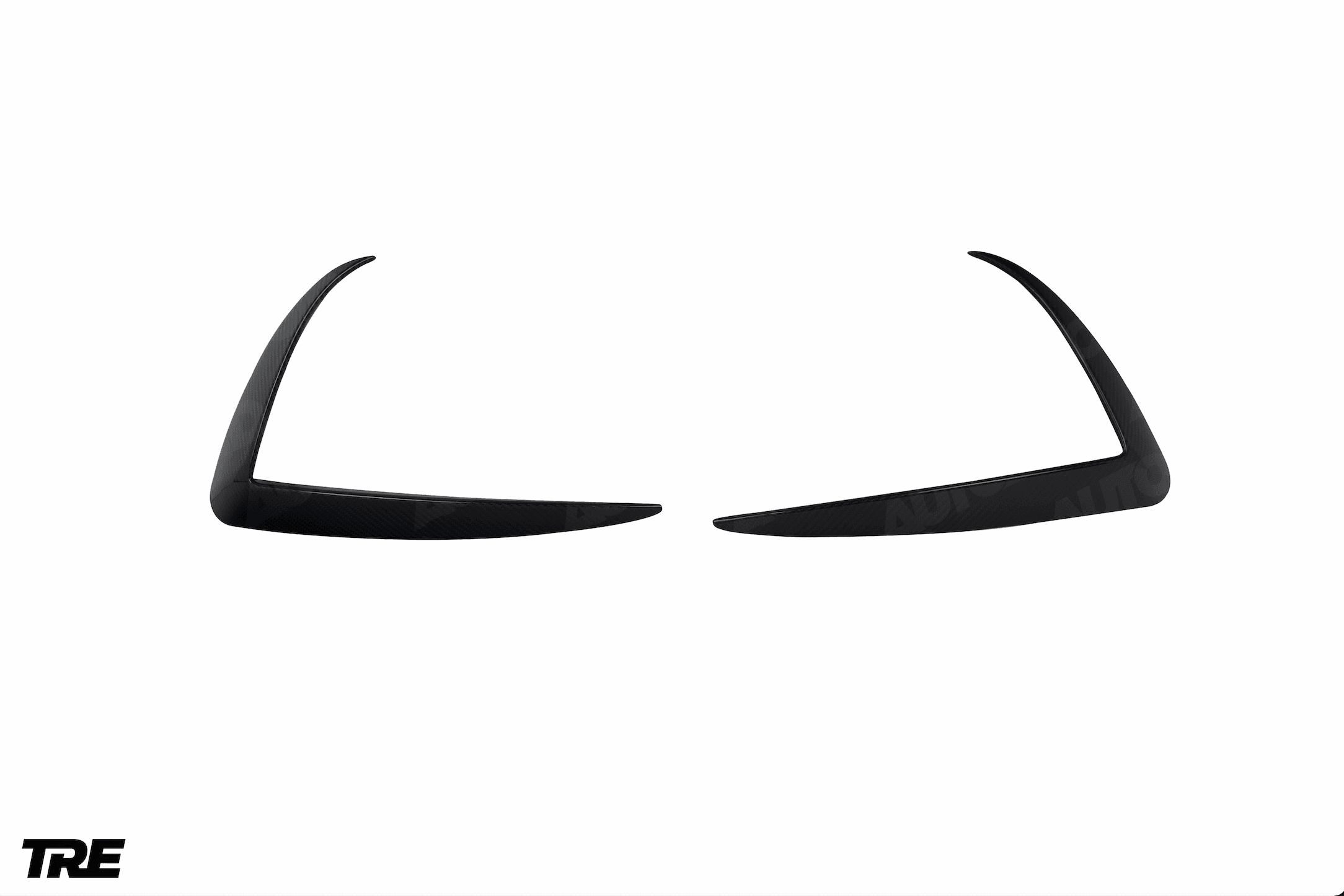 FORM Pre-Preg Carbon Fibre Front Bumper Canards for Tesla Model 3 by FORM (2018+) FORM Industries