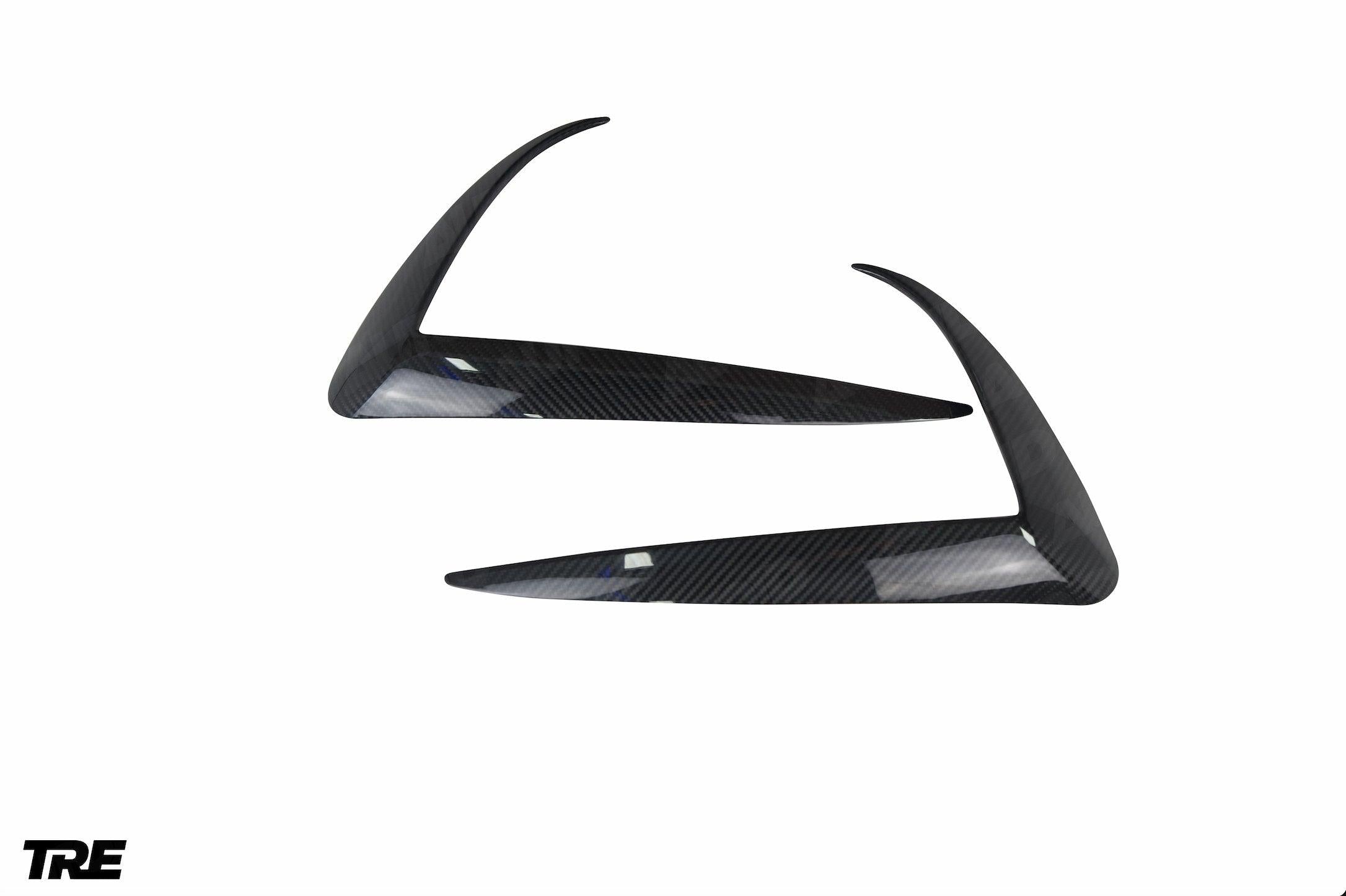 FORM Pre-Preg Carbon Fibre Front Bumper Canards for Tesla Model 3 by FORM (2018+) FORM Industries