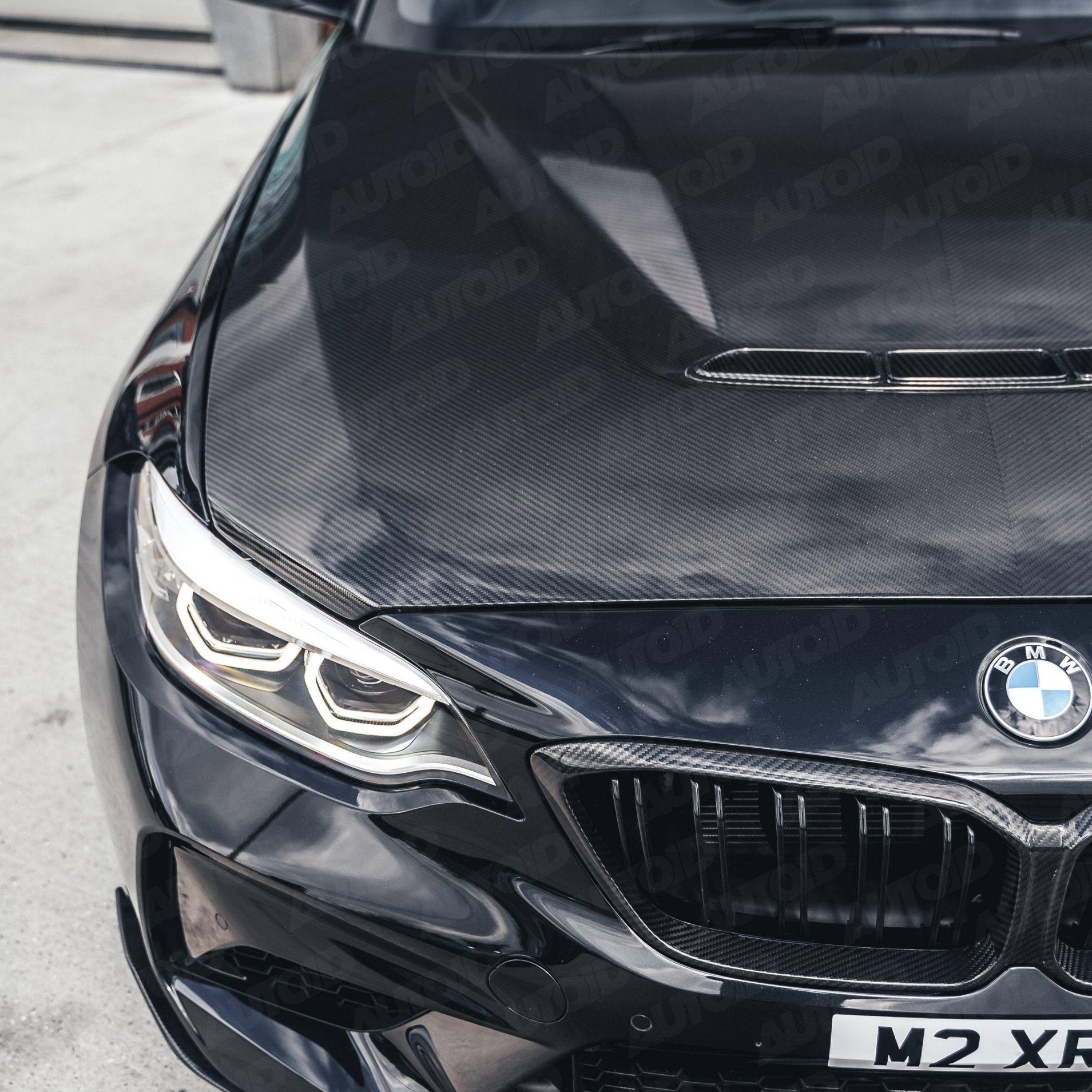 BMW M2 Competition F87 Pre-preg Carbon Fibre Kidney Grille Surround by FORM (2018-2021) FORM Industries