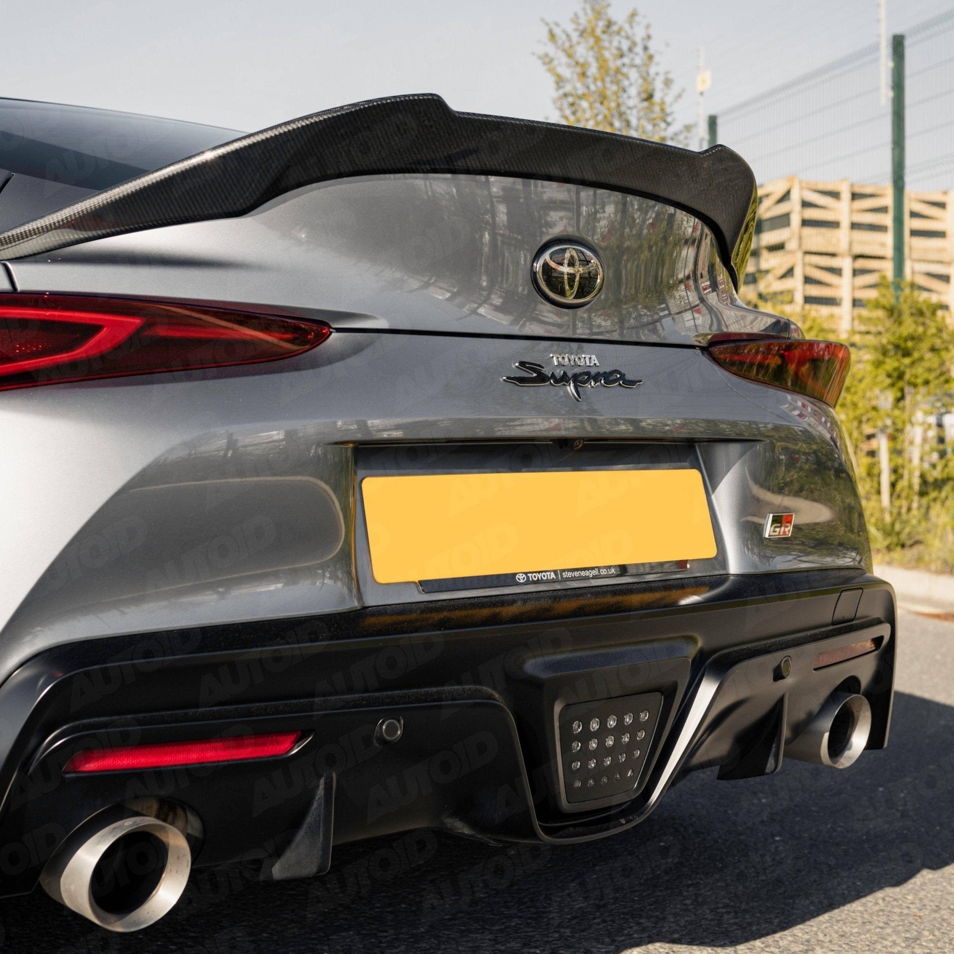 Toyota Supra A90 Mk5 Pre-Preg Carbon Fibre Performance Rear Spoiler by FORM (2019+) FORM Industries