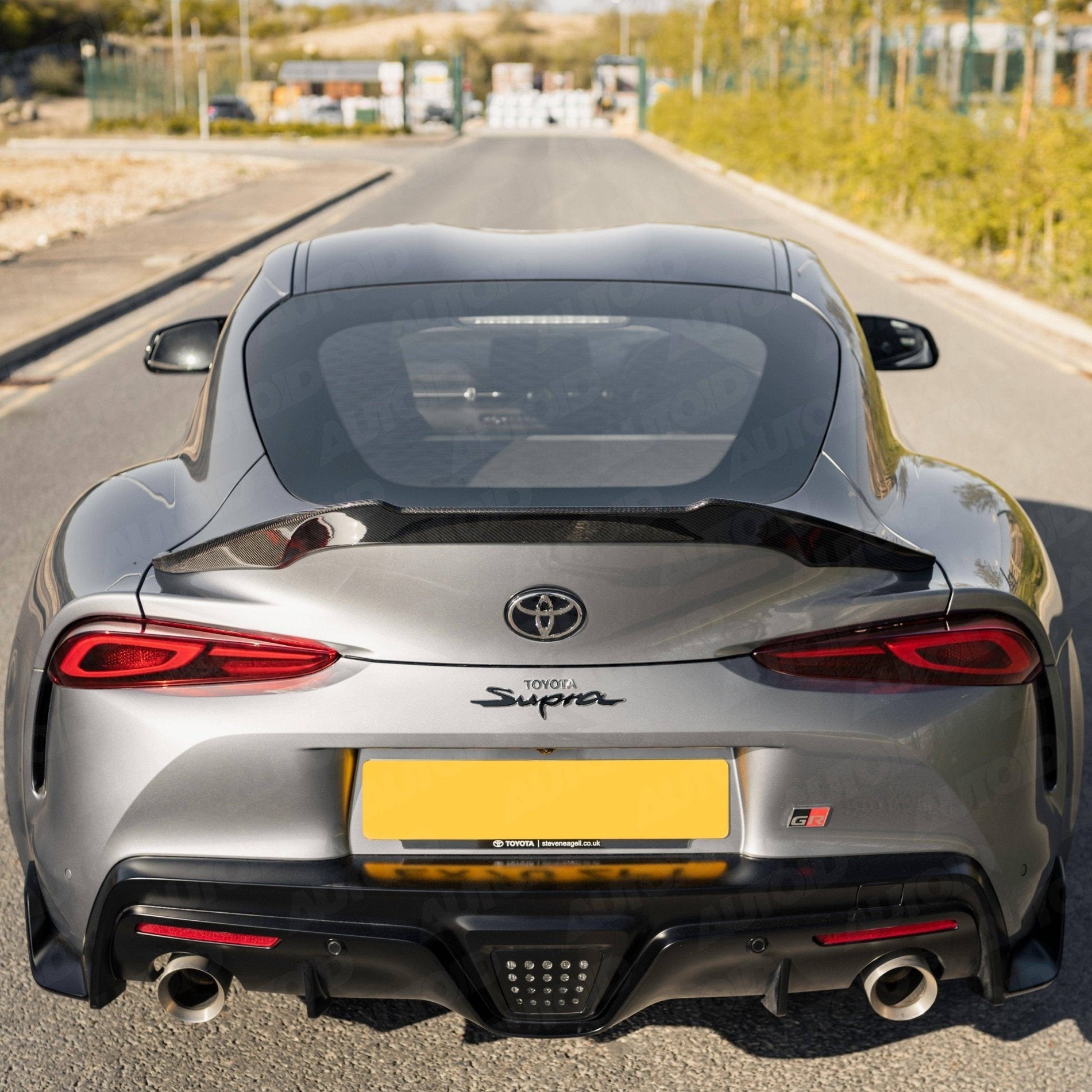 Toyota Supra A90 Mk5 Pre-Preg Carbon Fibre Performance Rear Spoiler by FORM (2019+) FORM Industries