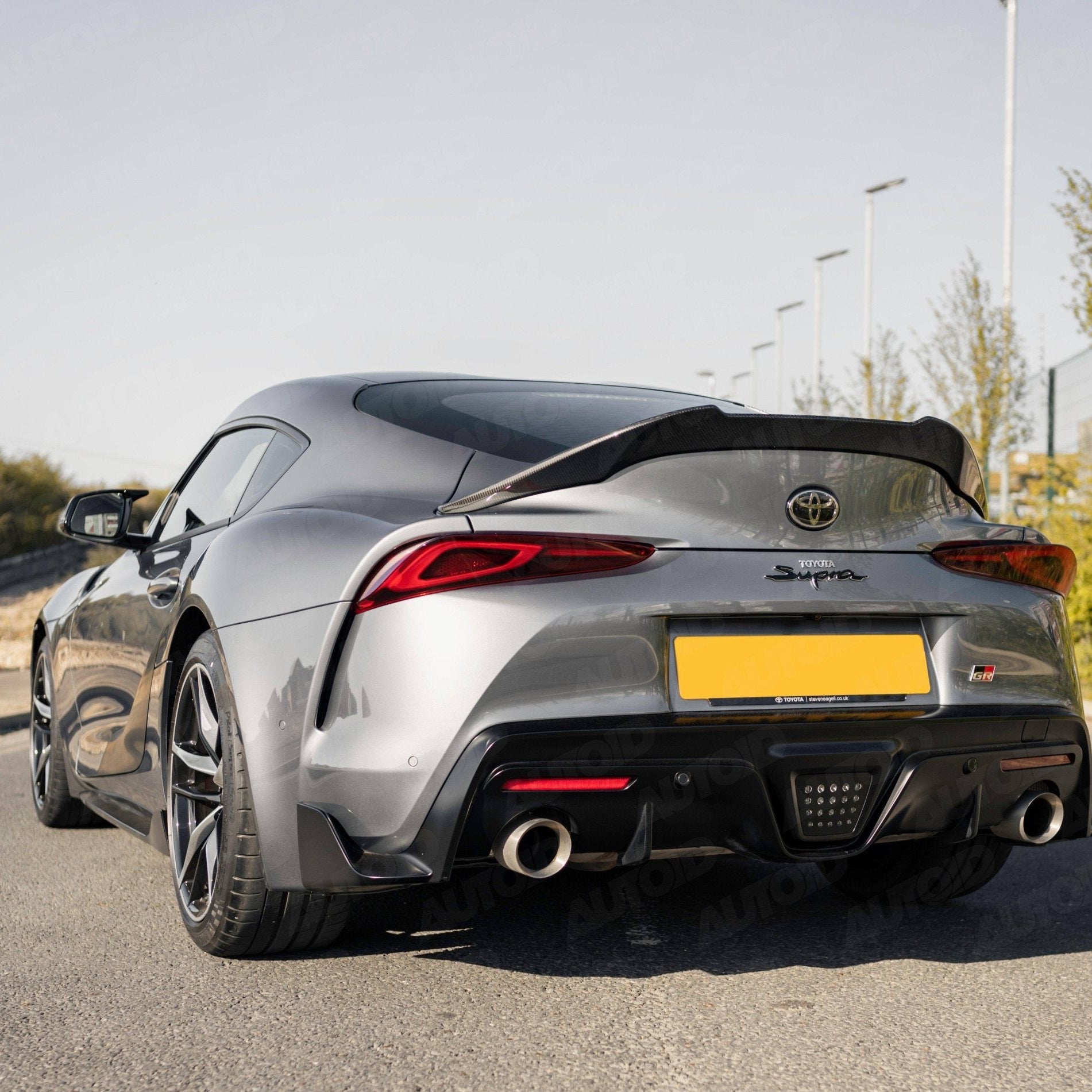 Toyota Supra A90 Mk5 Pre-Preg Carbon Fibre Performance Rear Spoiler by FORM (2019+) FORM Industries