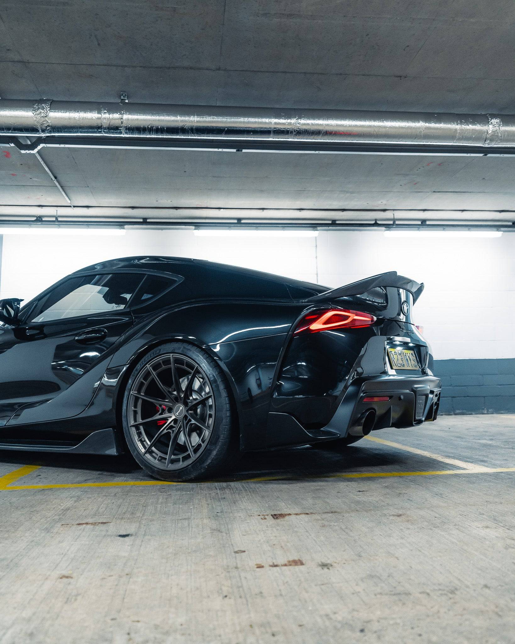 Toyota Supra A90 Mk5 Pre-Preg Carbon Fibre Performance Rear Spoiler by FORM (2019+) FORM Industries