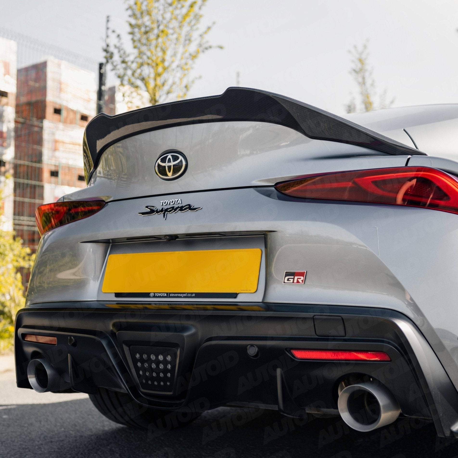 Toyota Supra A90 Mk5 Pre-Preg Carbon Fibre Performance Rear Spoiler by FORM (2019+) FORM Industries