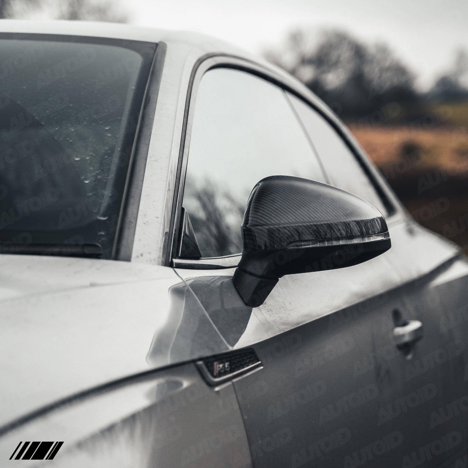 Audi A4 & A5 Series B9 Pre-preg Carbon Fibre Wing Mirror Covers by FORM (2015-2024) FORM Industries