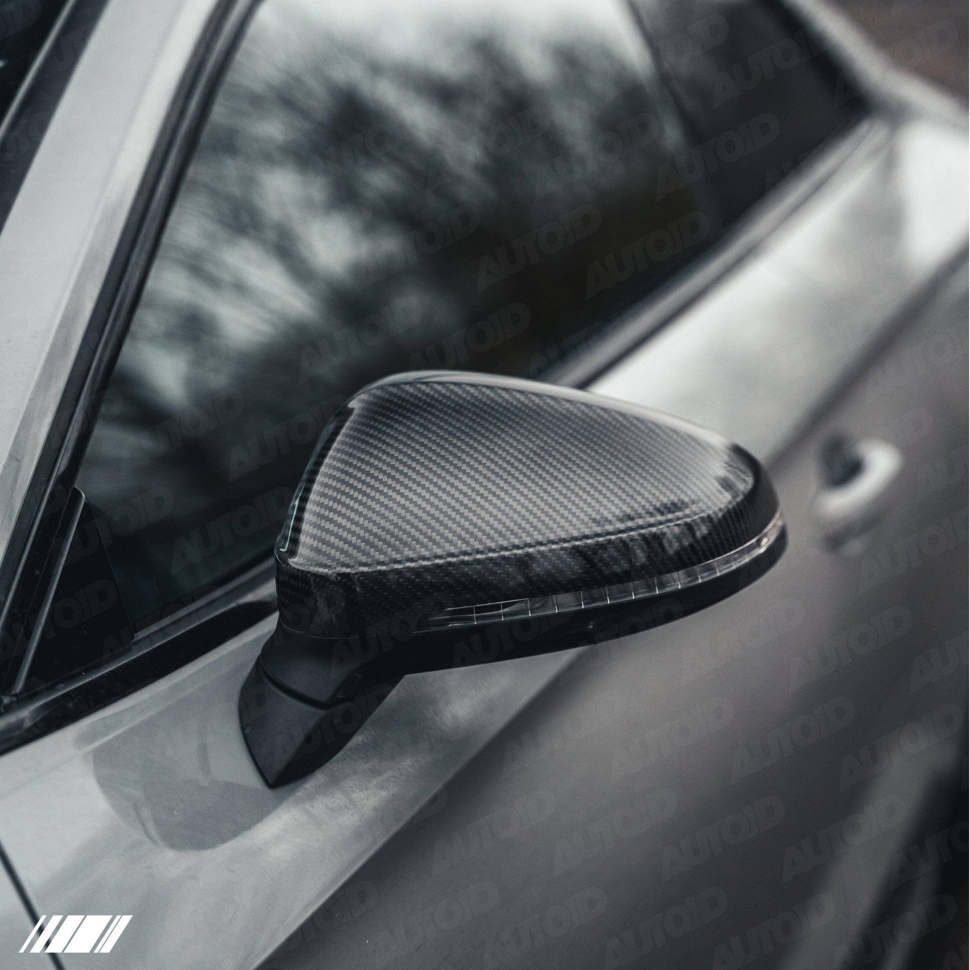 Audi A4 & A5 Series B9 Pre-preg Carbon Fibre Wing Mirror Covers by FORM (2015-2024) FORM Industries