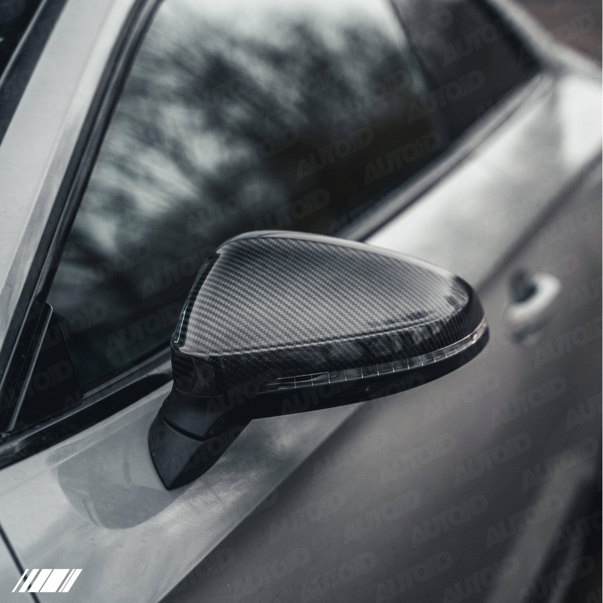 Audi A4 & A5 Series B9 Pre-preg Carbon Fibre Wing Mirror Covers by FORM (2015-2024) FORM Industries