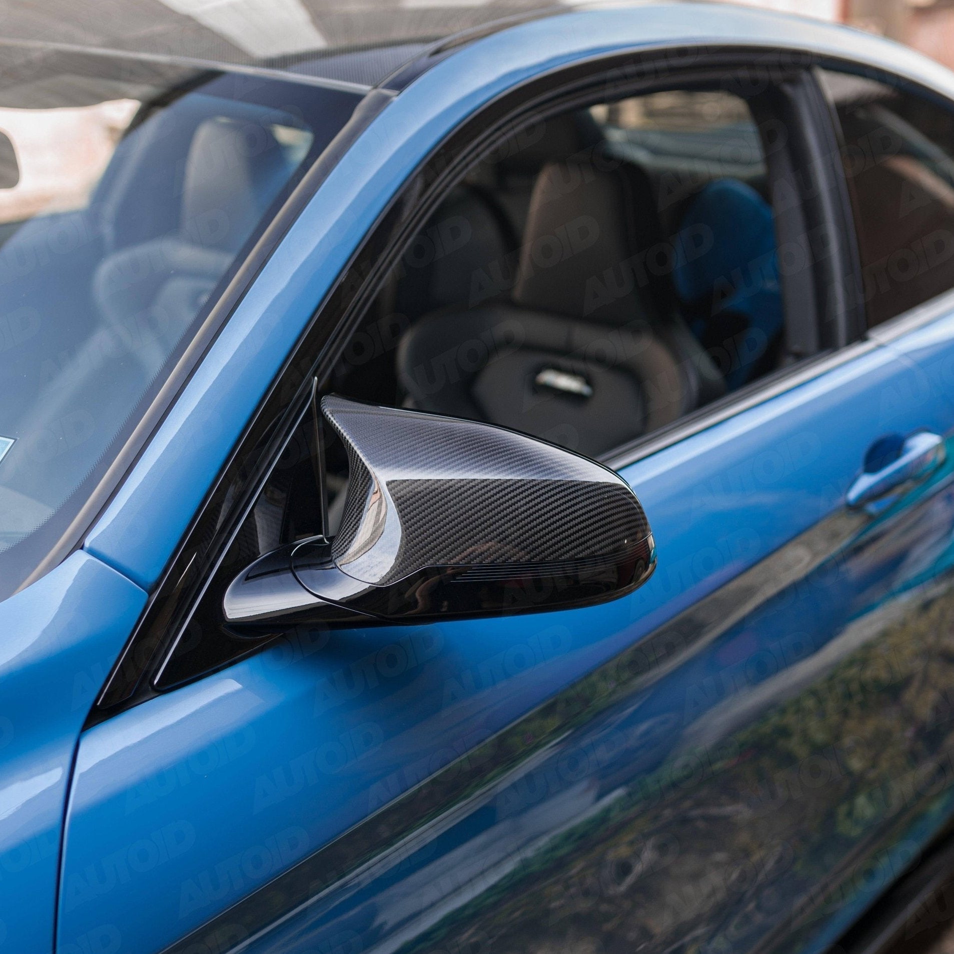 BMW M2 Competition F87, M3 F80 & M4 F82 Pre-preg Carbon Fibre Wing Mirror Covers by FORM (2014-2021) FORM Industries