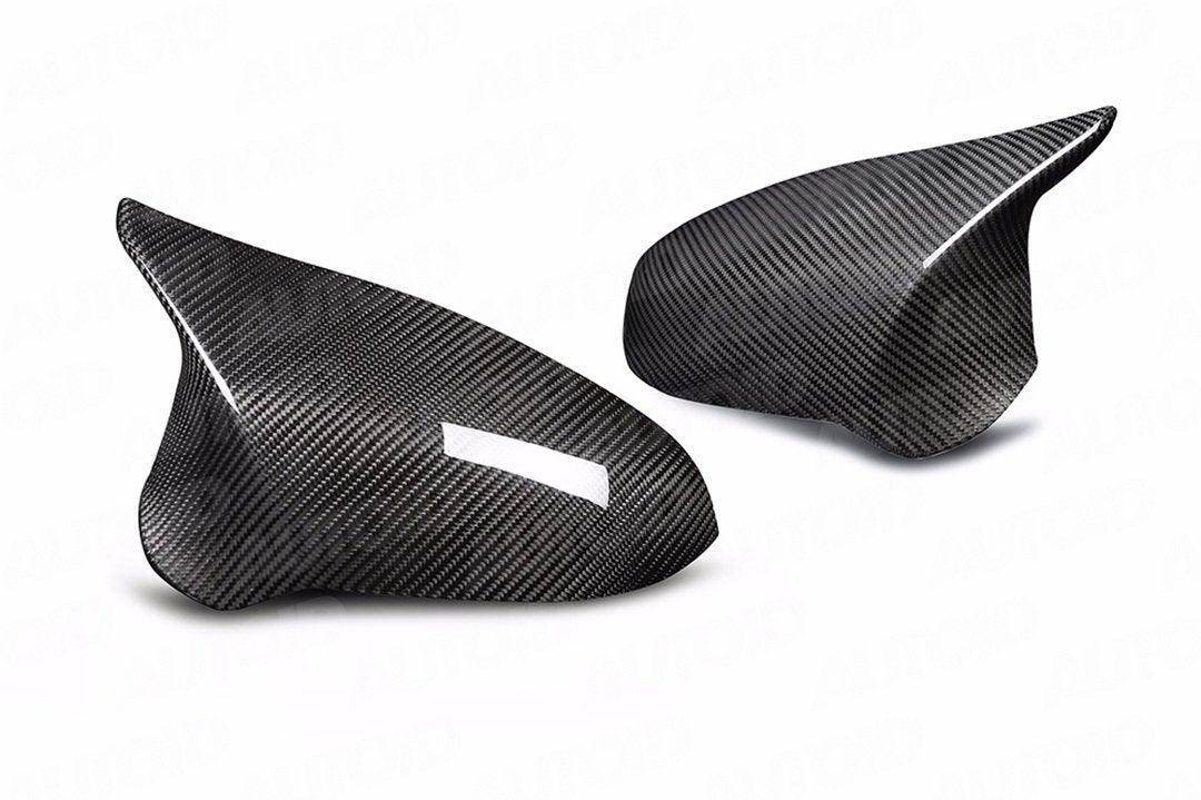 BMW M2 Competition F87, M3 F80 & M4 F82 Pre-preg Carbon Fibre Wing Mirror Covers by FORM (2014-2021)