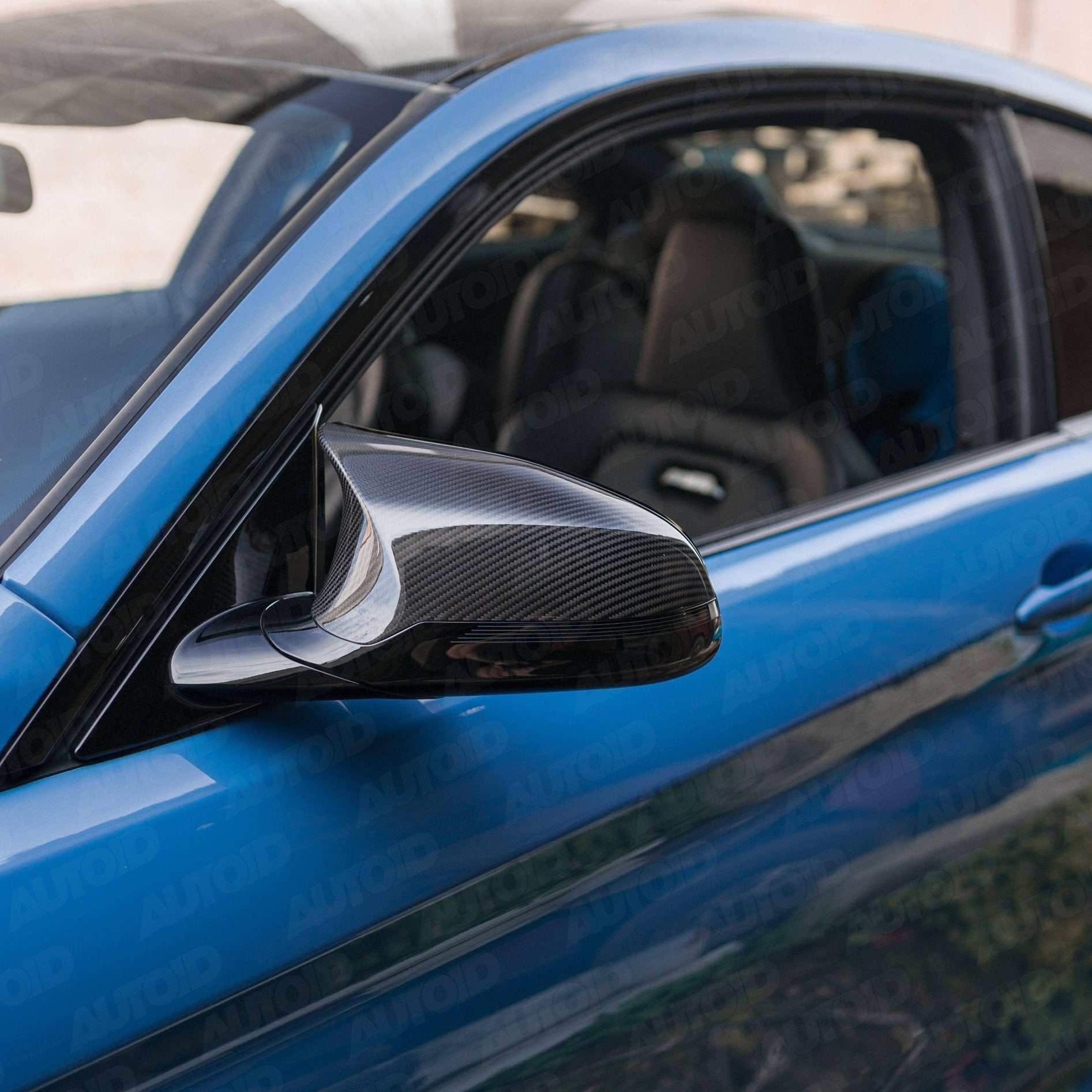 BMW M2 Competition F87, M3 F80 & M4 F82 Pre-preg Carbon Fibre Wing Mirror Covers by FORM (2014-2021) FORM Industries