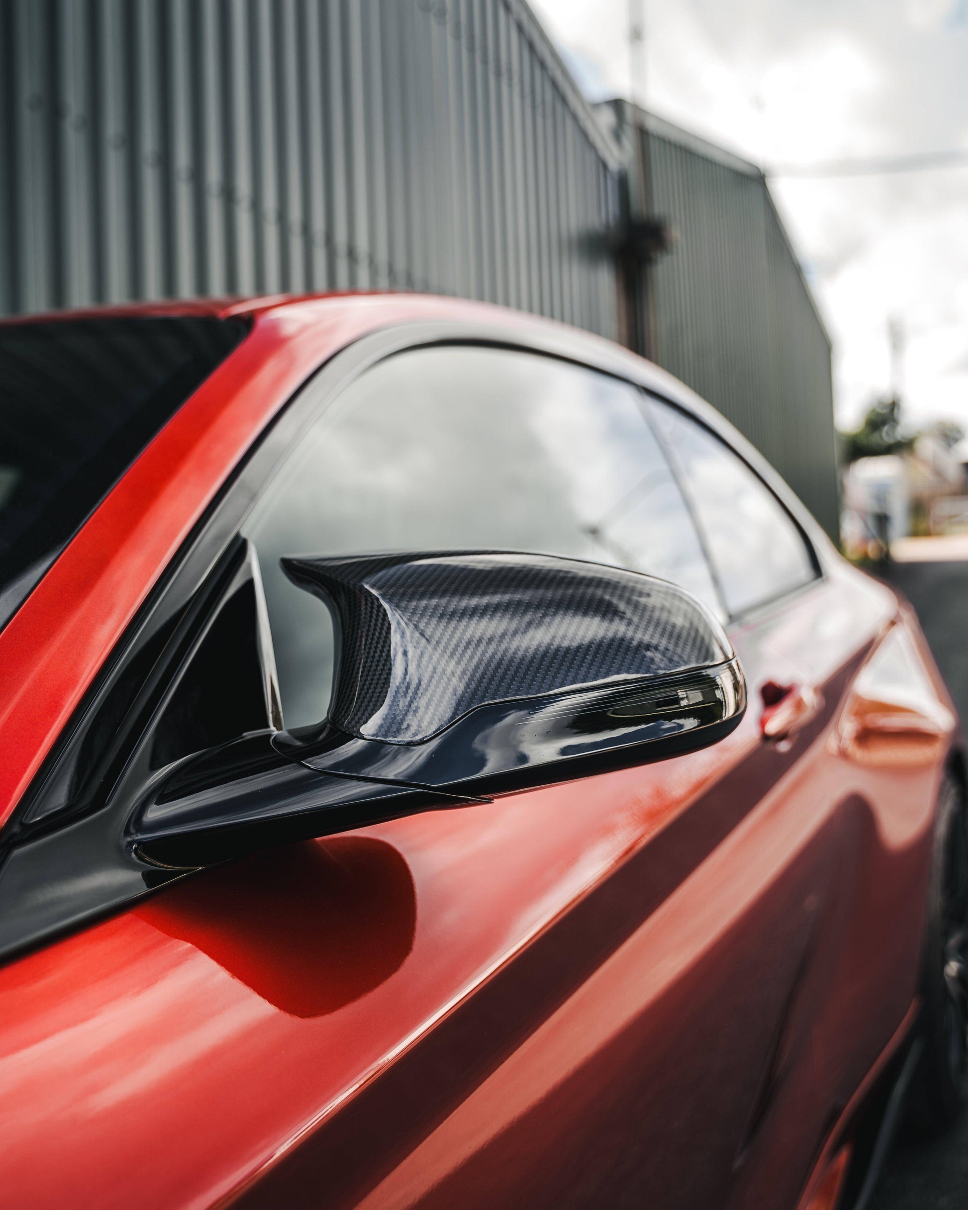 BMW M2 Competition F87, M3 F80 & M4 F82 Pre-preg Carbon Fibre Wing Mirror Covers by FORM (2014-2021) FORM Industries