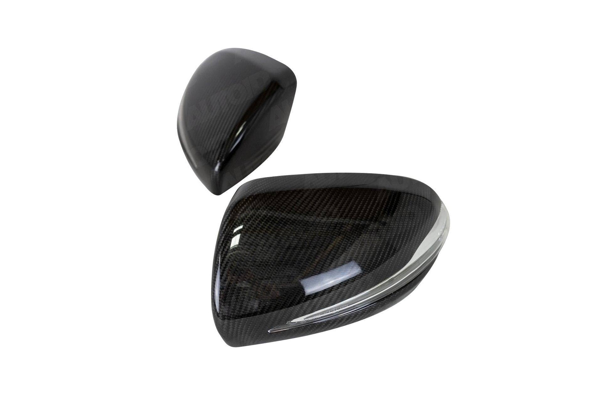 Mercedes C Class & C63 W205 Pre-preg Carbon Fibre Mirror Covers by FORM (2014-2021) FORM Industries