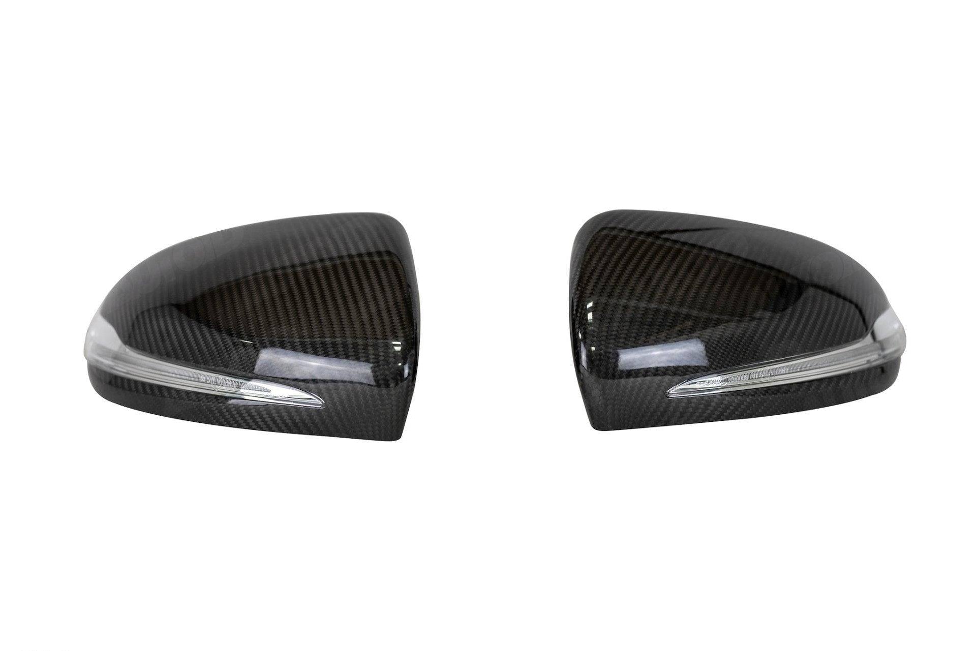 Mercedes C Class & C63 W205 Pre-preg Carbon Fibre Mirror Covers by FORM (2014-2021) FORM Industries