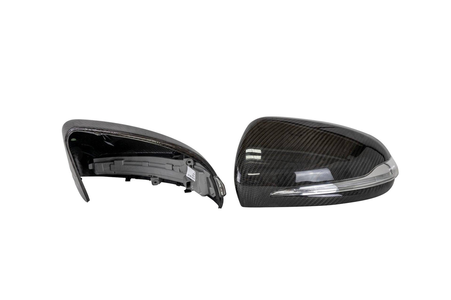 Mercedes C Class & C63 W205 Pre-preg Carbon Fibre Mirror Covers by FORM (2014-2021) FORM Industries