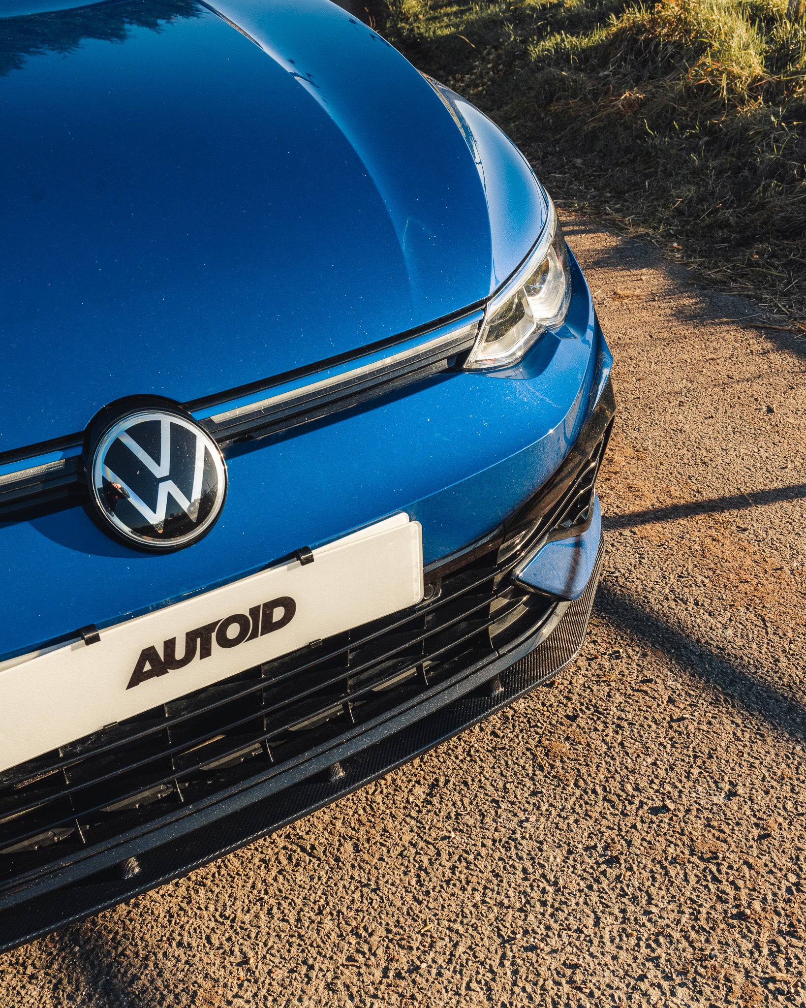 Volkswagen Golf R Mk8 Carbon Fibre ID-01 Front Splitter by FORM (2020-2024) FORM Industries