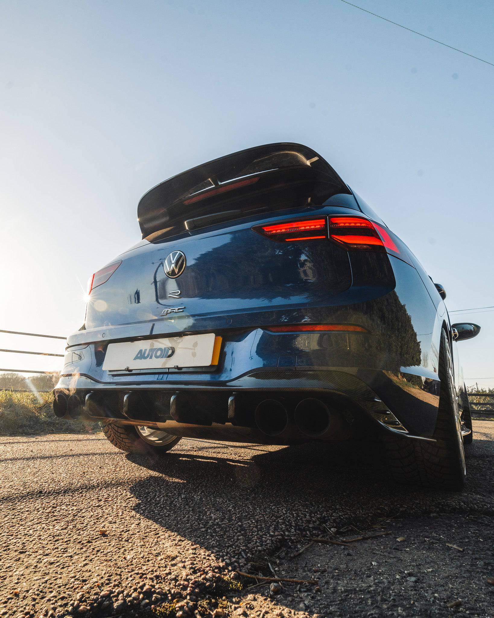 Volkswagen Golf R Mk8 & Mk8.5 Carbon Fibre ID-01 Rear Diffuser by FORM (2020+) FORM Industries