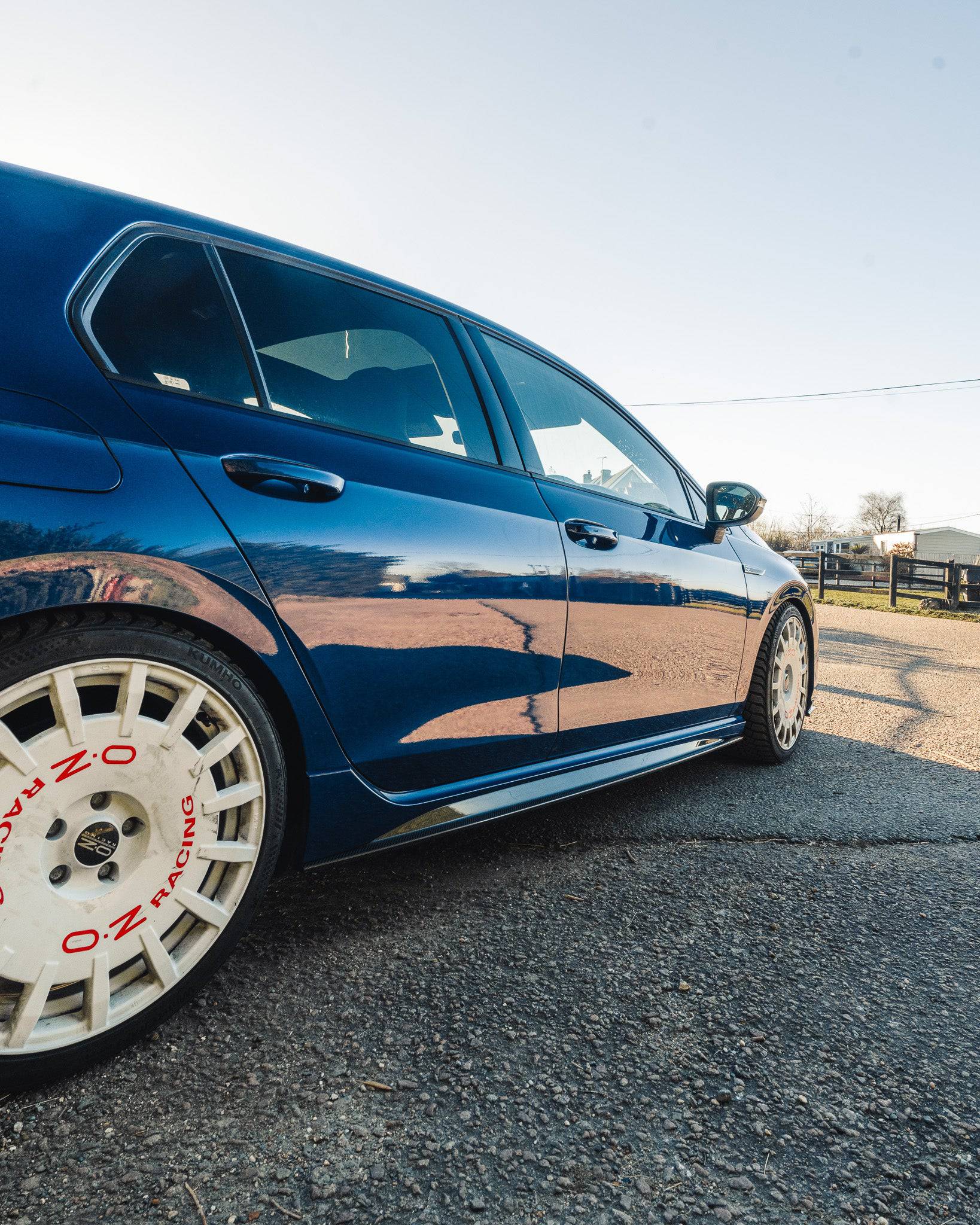 Volkswagen Golf R Mk8 Carbon Fibre ID-01 Side Skirts by FORM (2020+) FORM Industries
