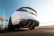 Vorsteiner Style Carbon Fibre VOLTA Track Edition Rear Diffuser For Tesla Model 3 by FORM (2018+) FORM Industries
