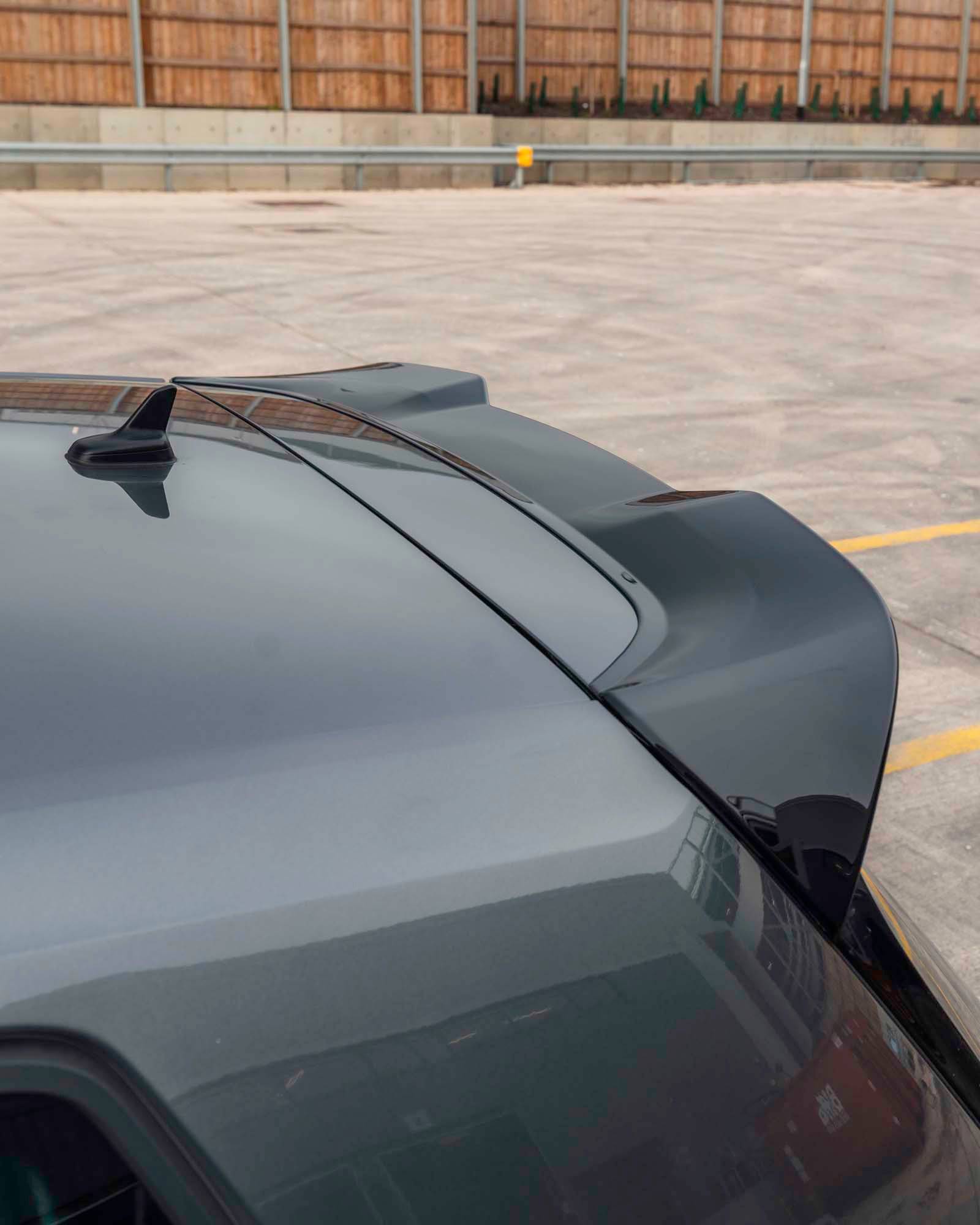VW Golf, Golf GTI & Golf R Mk7 / Mk7.5 EVO-1 Gloss Black Rear Spoiler by ZAERO (2013-2020)