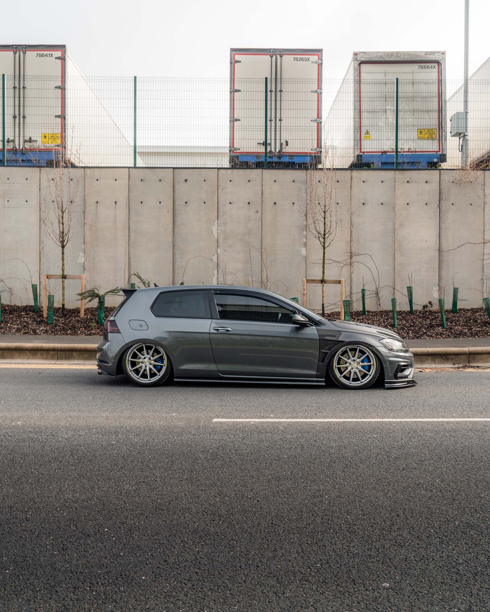 VW Golf, Golf GTI & Golf R Mk7 / Mk7.5 EVO-1 Gloss Black Rear Spoiler by ZAERO (2013-2020)