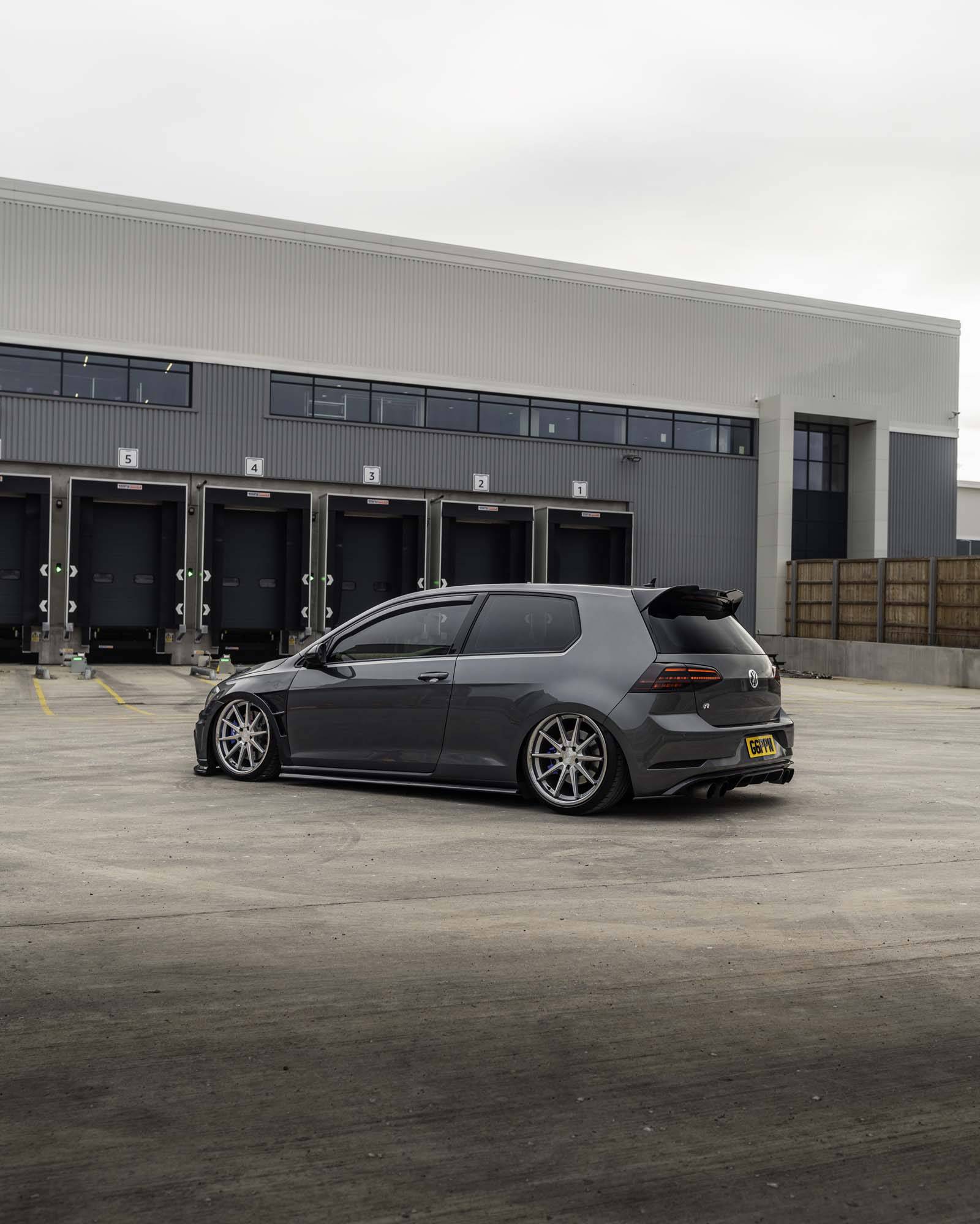 VW Golf, Golf GTI & Golf R Mk7 / Mk7.5 EVO-1 Gloss Black Rear Spoiler by ZAERO (2013-2020)