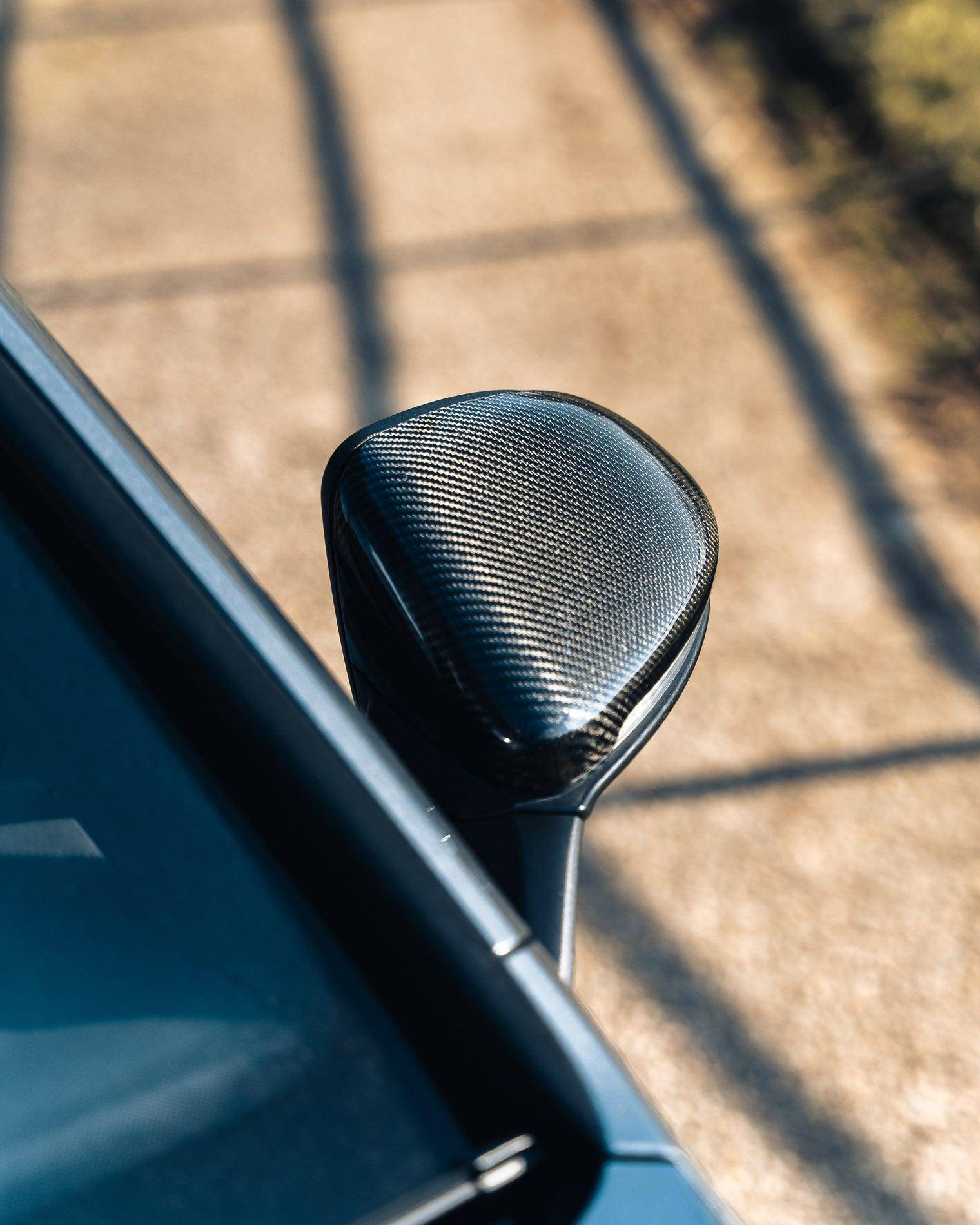 VW Golf, Golf GTI & Golf R Mk7 / Mk7.5 Pre-Preg Carbon Fibre Wing Mirror Covers by FORM (2013-2020) FORM Industries
