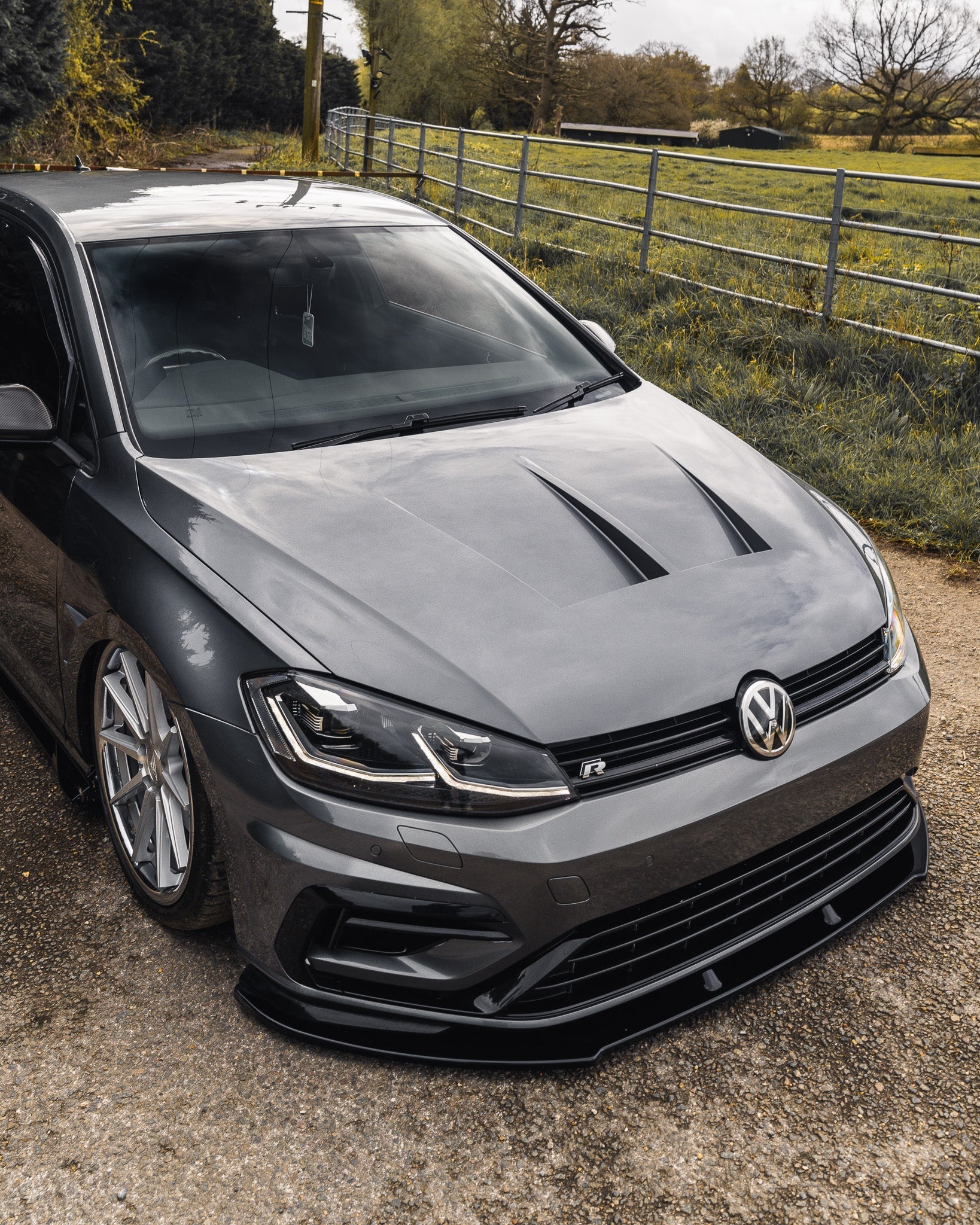 VW Golf, Golf GTI & Golf R Mk7 / Mk7.5 TR-1 Front Bonnet by FORM (2013-2020) FORM Industries