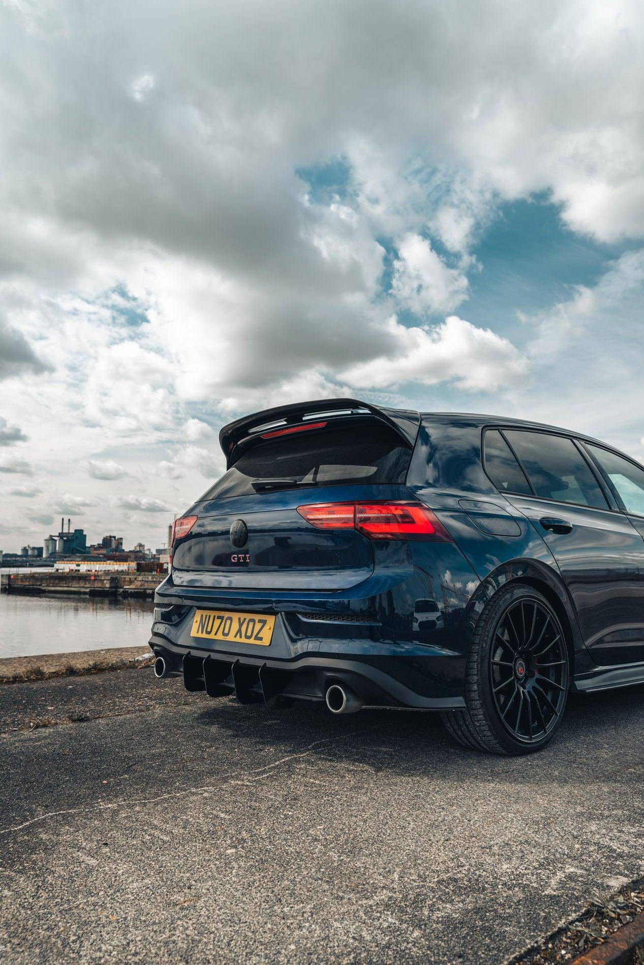 VW Golf / Golf GTI / Golf R Mk8 & Mk8.5 Blackout Badges Front & Rear Set by FORM (2019+) FORM Industries