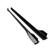VW Golf / Golf GTI / Golf R Mk8 & Mk8.5 EVO-1 Gloss Black Side Skirts by ZAERO (2020+)