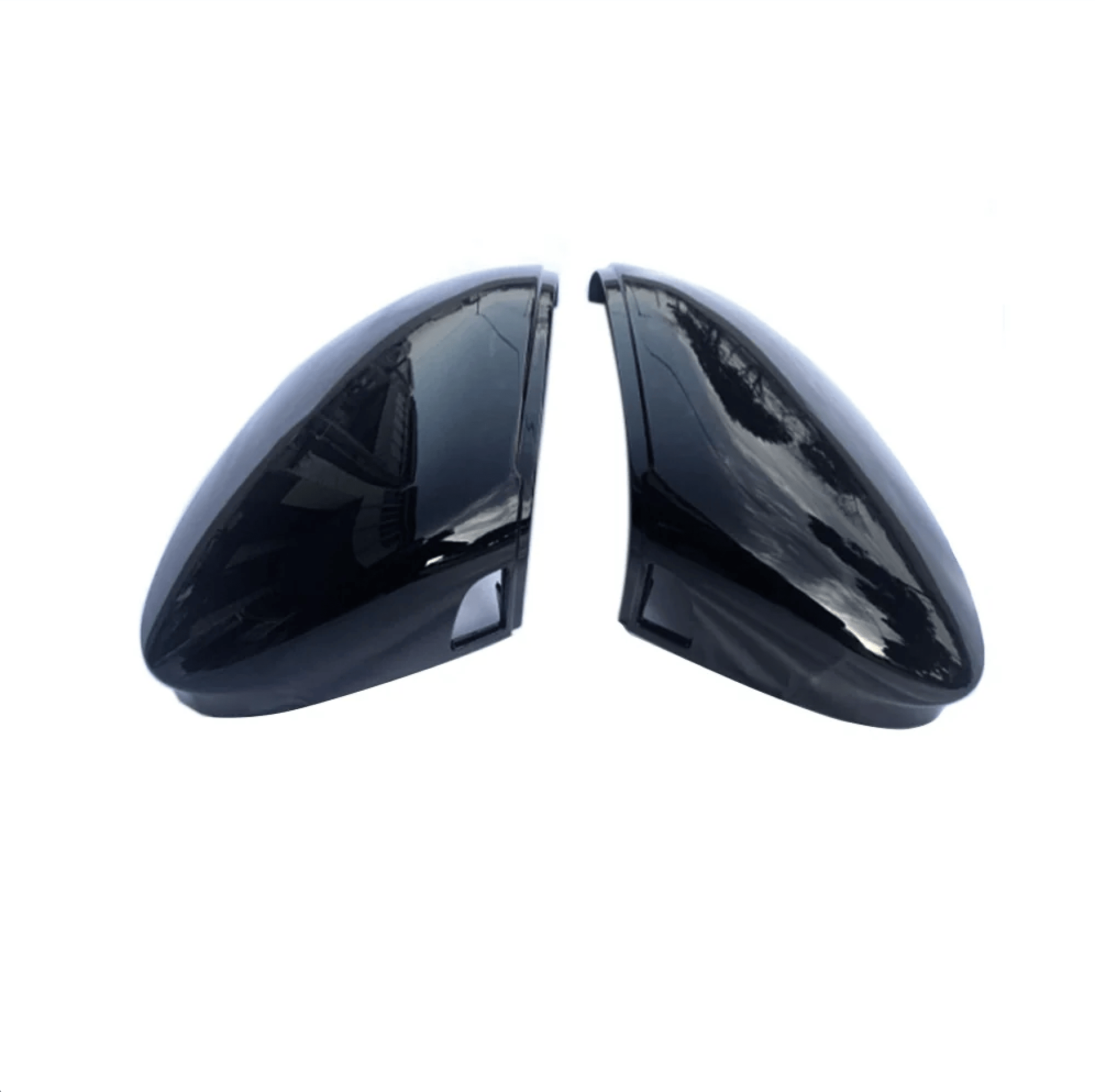 VW Golf / Golf GTI / Golf R Mk8 & Mk8.5 Gloss Black Wing Mirror Covers by FORM (2019+)