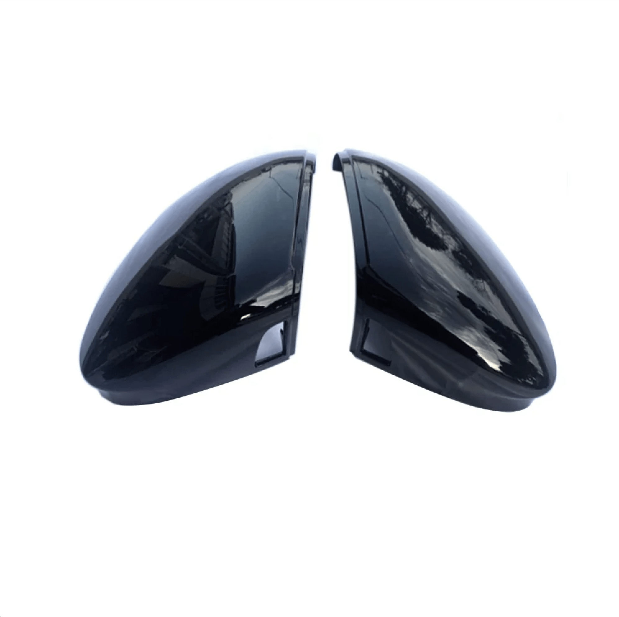 VW Golf / Golf GTI / Golf R Mk8 & Mk8.5 Gloss Black Wing Mirror Covers by FORM (2019+)