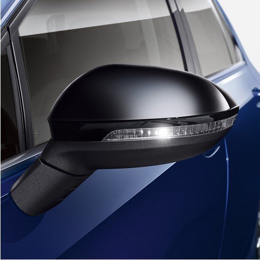 VW Golf / Golf GTI / Golf R Mk8 & Mk8.5 Gloss Black Wing Mirror Covers by FORM (2019+) FORM Industries