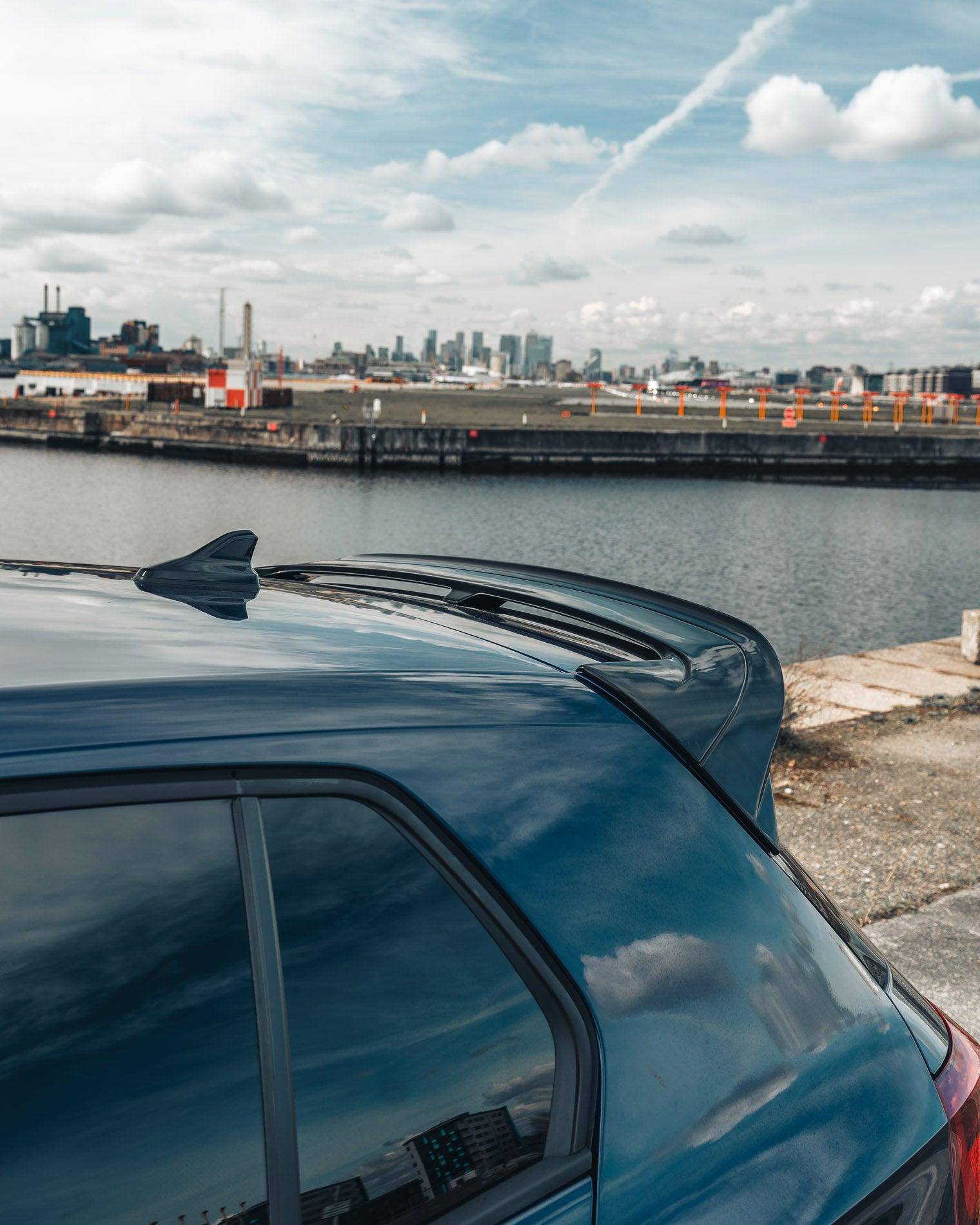 VW Golf GTI Mk8 Gloss Black Clubsport Rear Spoiler by FORM (2019+) FORM Industries
