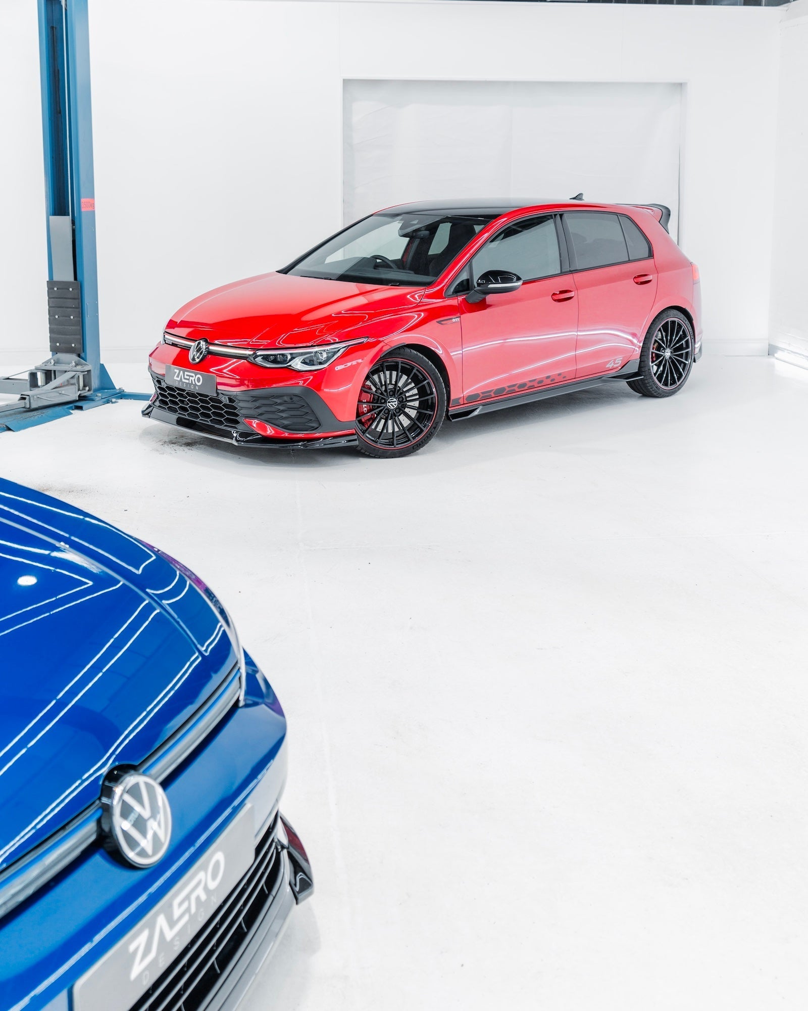 VW Golf GTI Mk8 Clubsport Gloss Black Body Kit by ZAERO (2020+)
