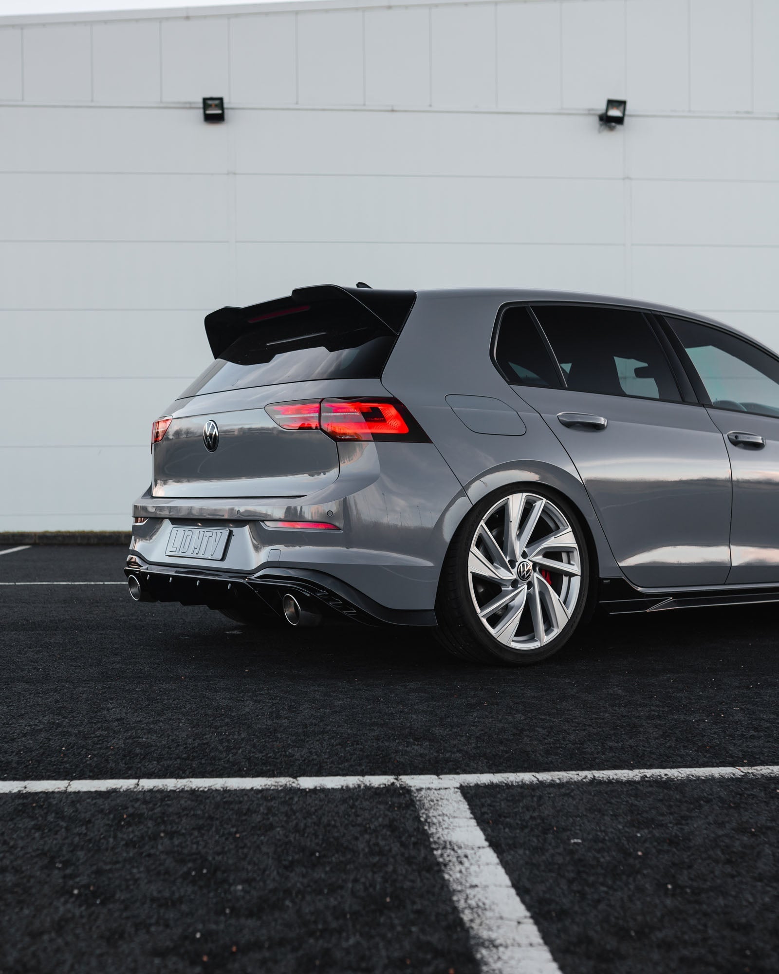 VW Golf GTI Mk8 Gloss Black Body Kit by ZAERO (2020-2024)