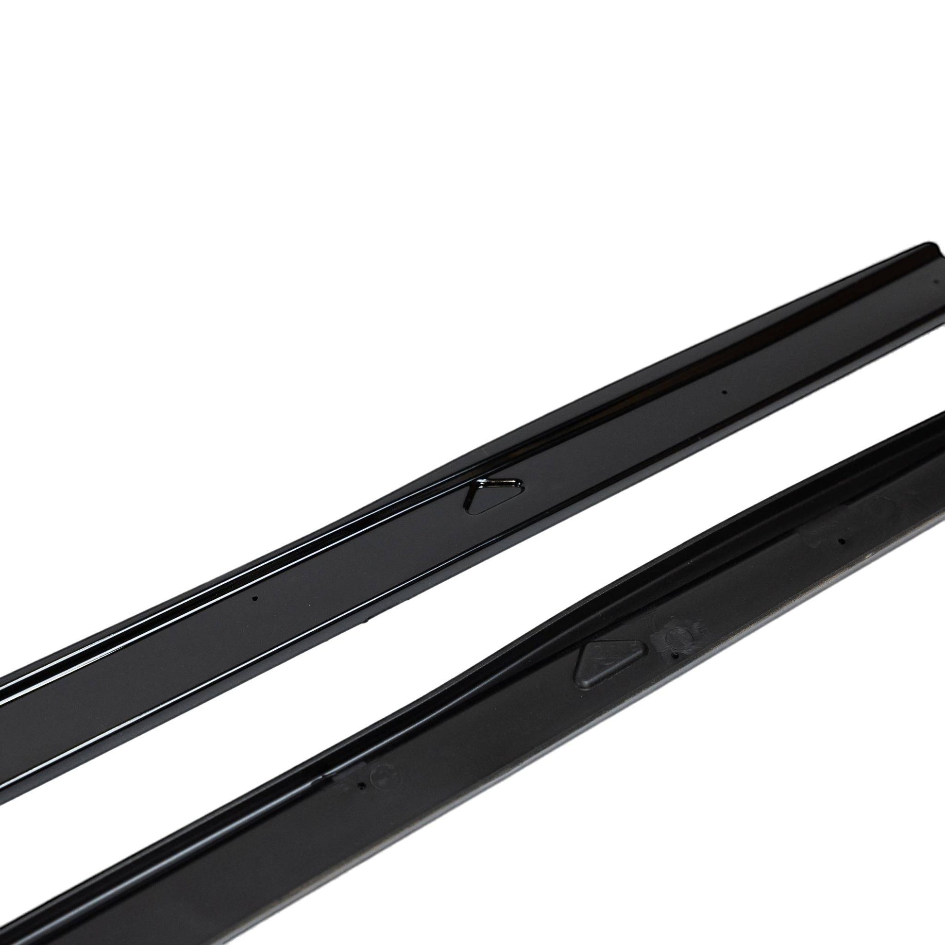 VW Golf GTI Mk8 & Mk8.5 Gloss Black Side Skirts by FORM (2019+) FORM Industries