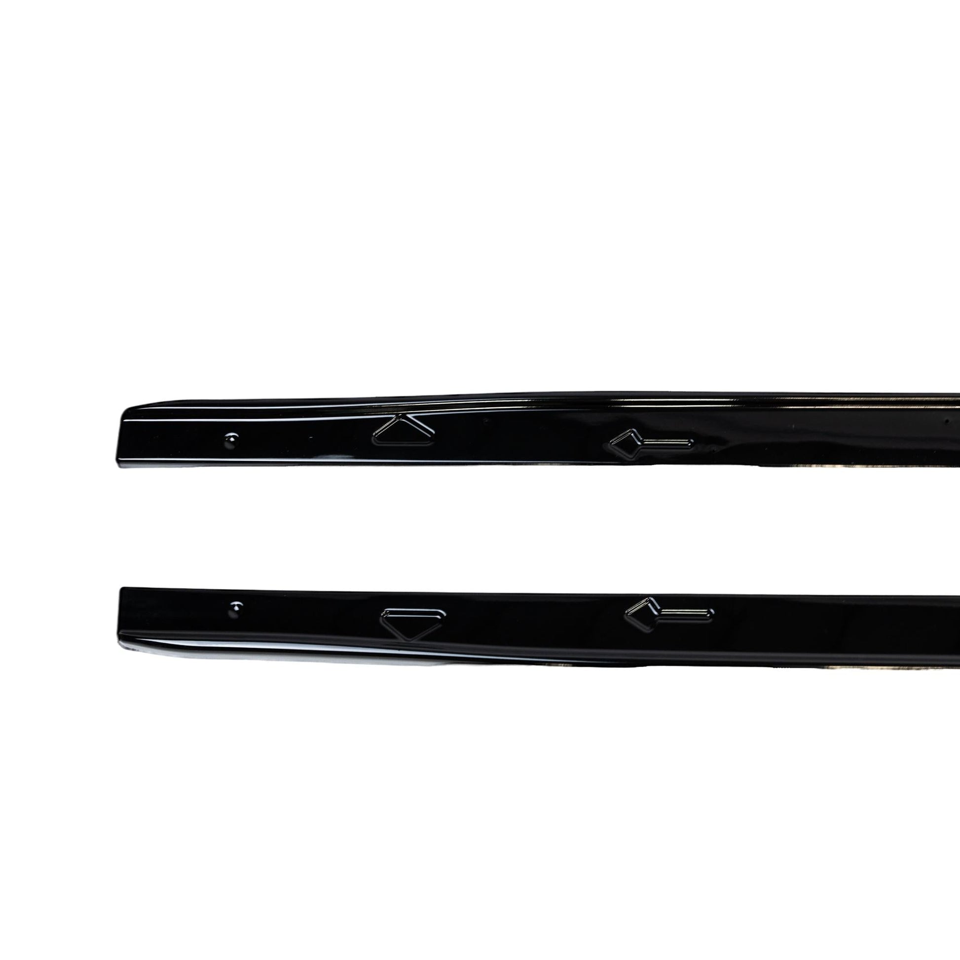 VW Golf GTI Mk8 & Mk8.5 Gloss Black Side Skirts by FORM (2019+) FORM Industries
