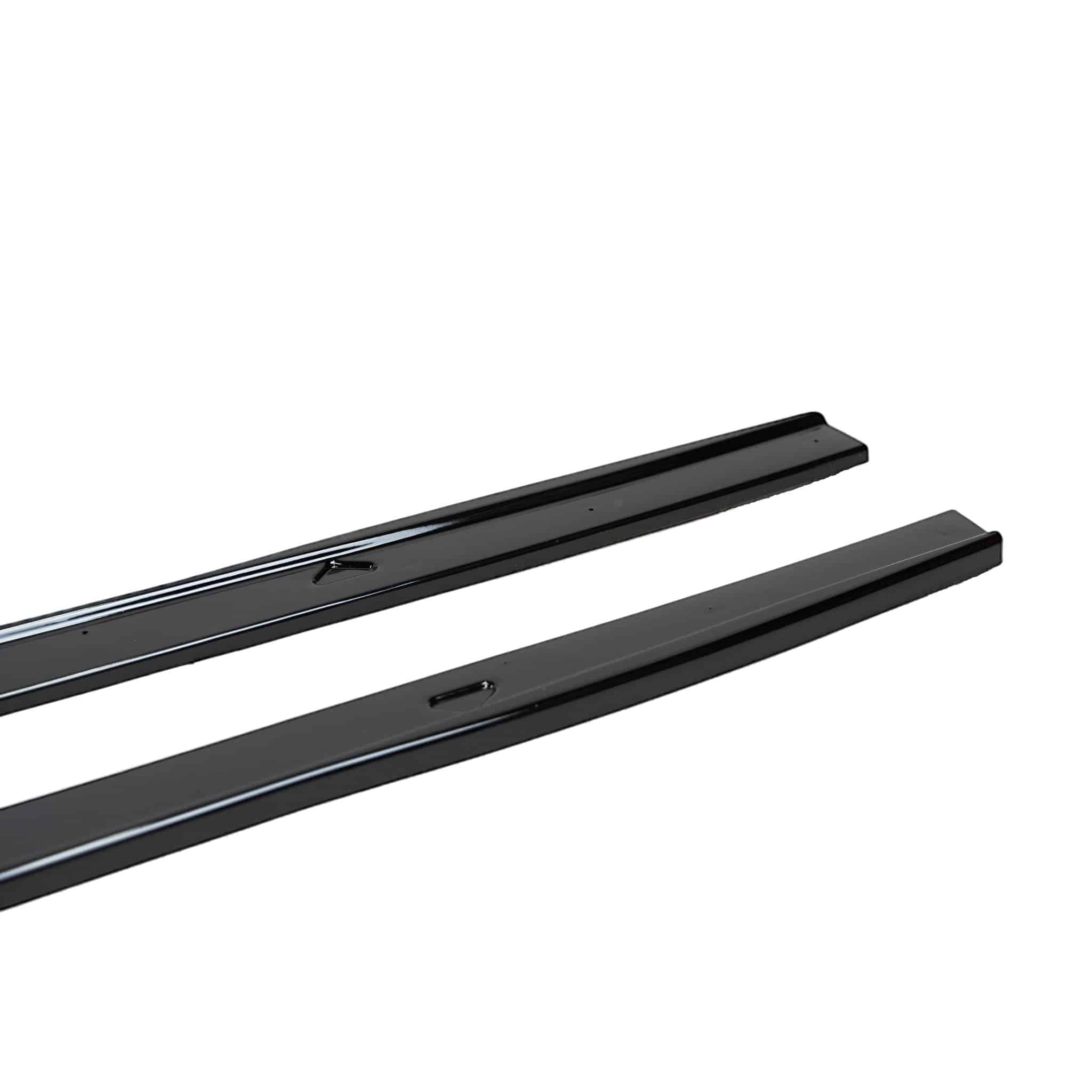 VW Golf GTI Mk8 & Mk8.5 Gloss Black Side Skirts by FORM (2019+) FORM Industries