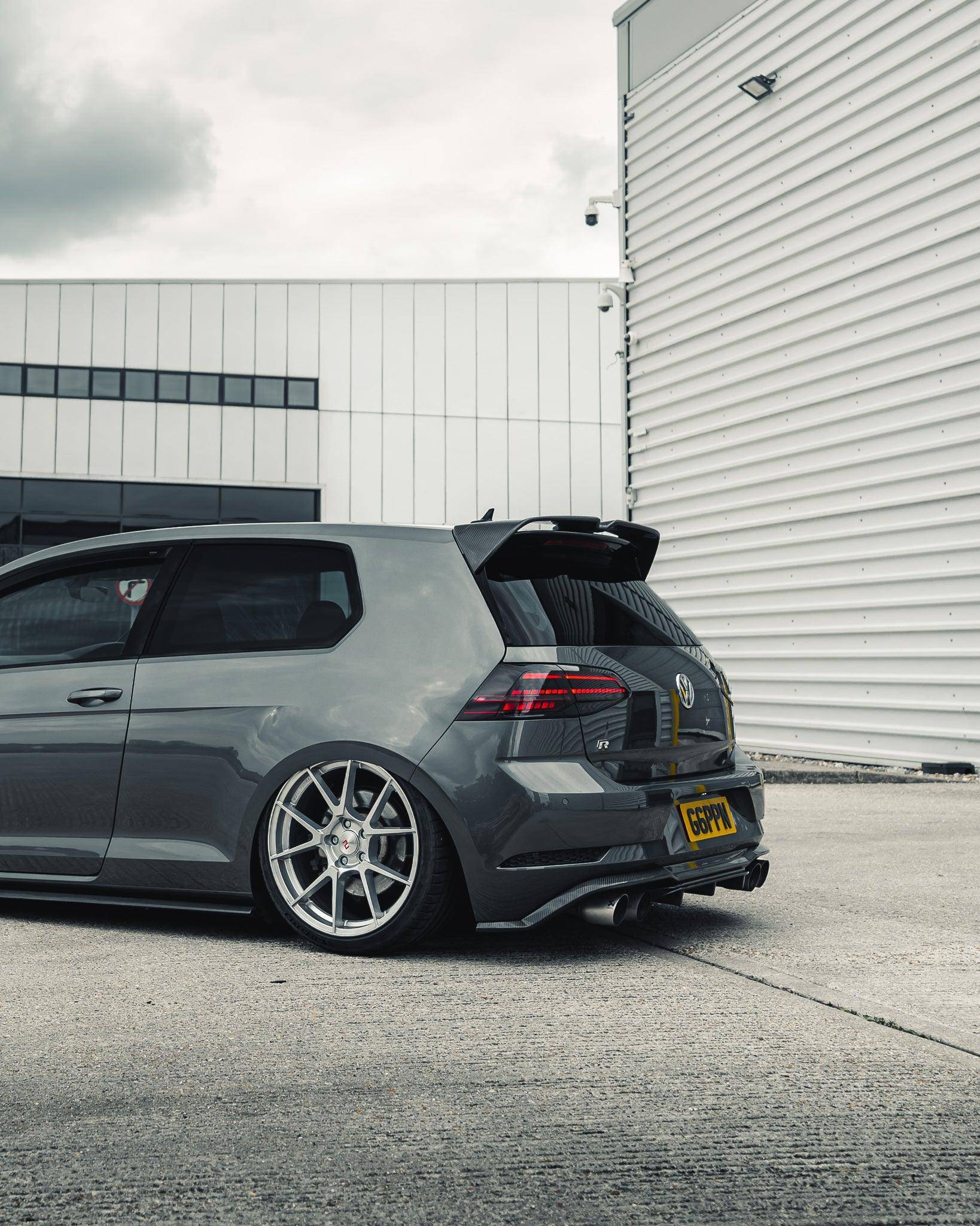 VW Golf GTI & R Carbon Fibre Competition Rear Spoiler by FORM (2013-2020, Mk7 Mk7.5) FORM Industries