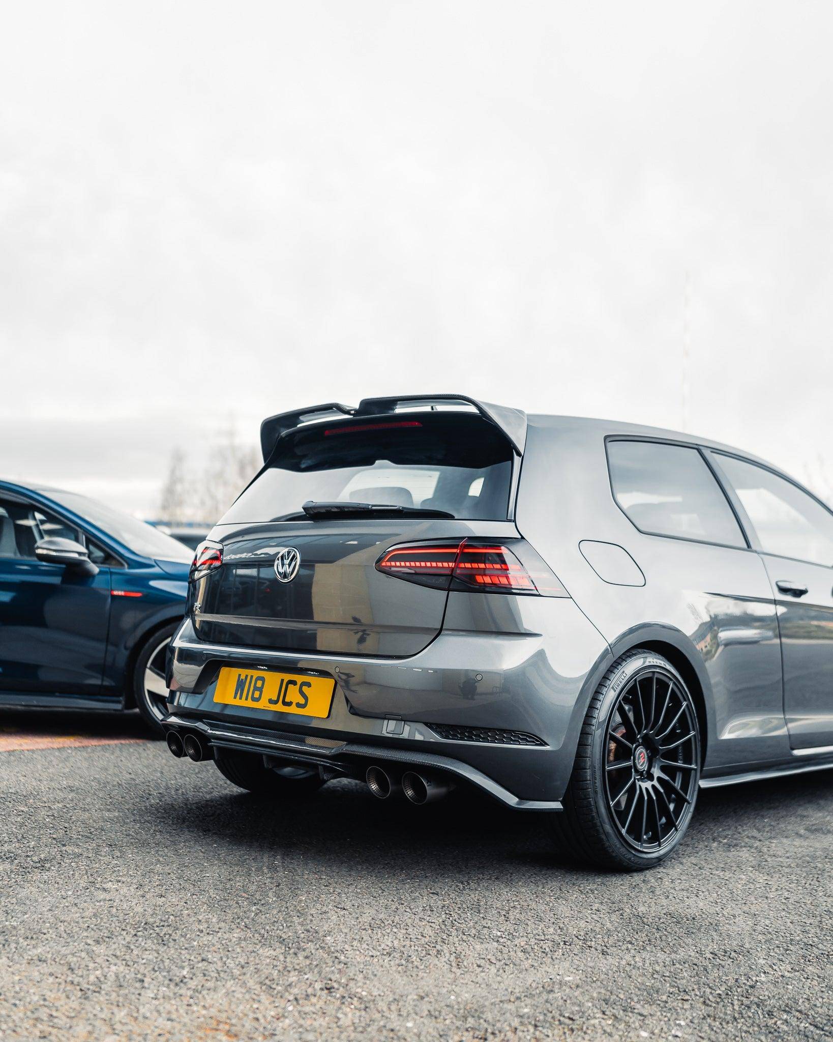 VW Golf GTI & R Carbon Fibre Competition Rear Spoiler by FORM (2013-2020, Mk7 Mk7.5) FORM Industries