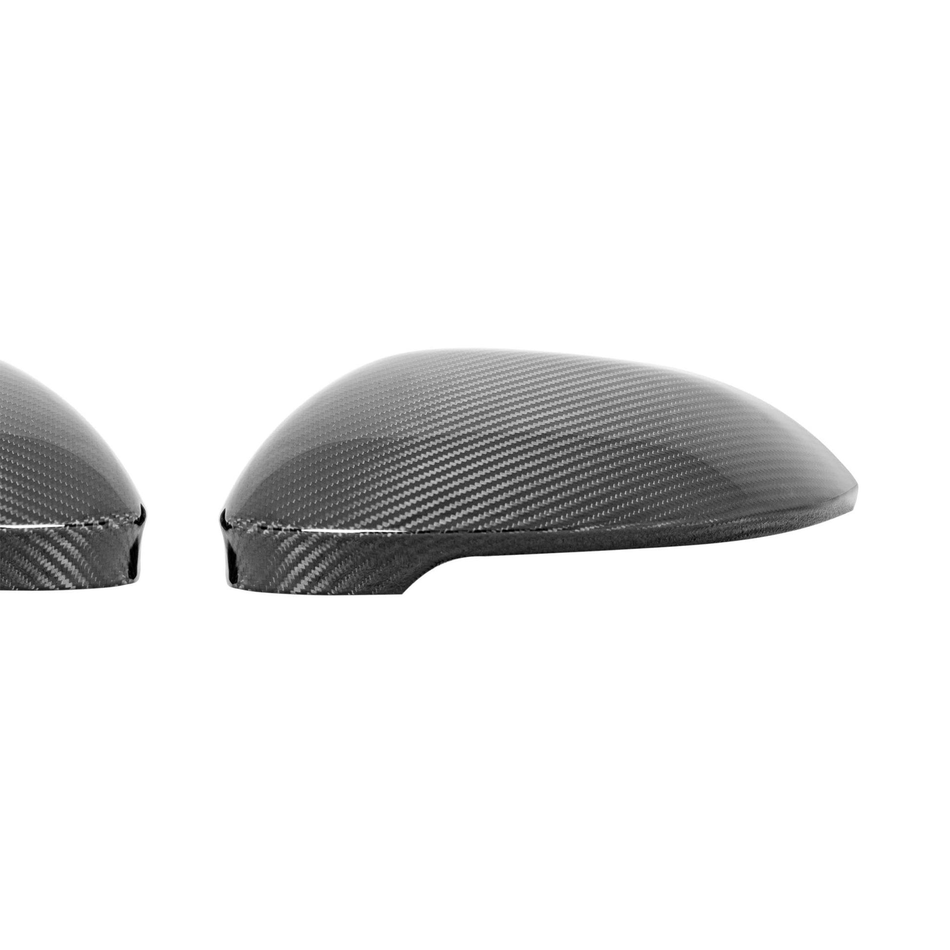 VW Golf / Golf GTI / Golf R Mk8 & Mk8.5 Pre-Preg Carbon Fibre Wing Mirror Covers by FORM (2019+) FORM Industries