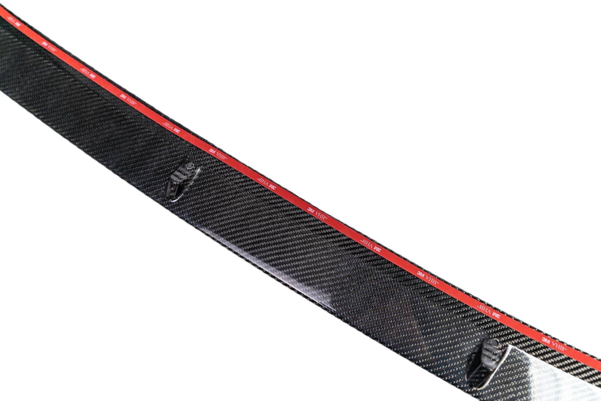 VW Golf R Carbon Fibre Performance Front Splitter by FORM (2017-2020, Mk7.5) FORM Industries