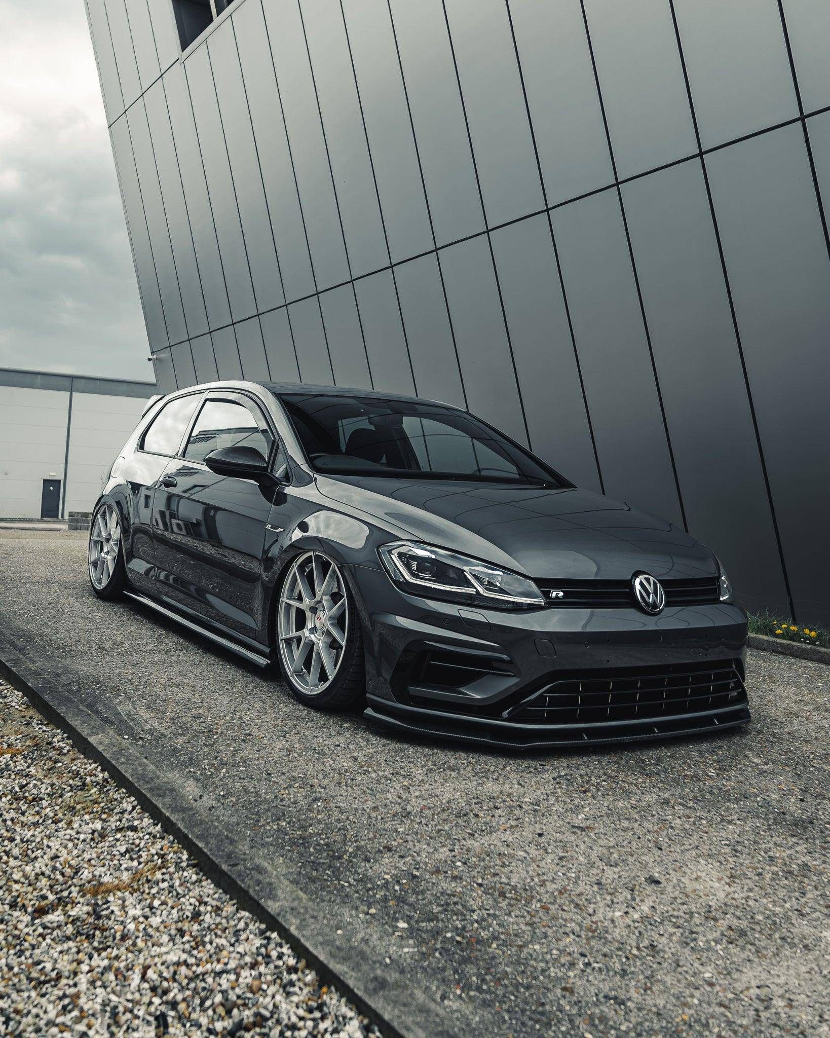 VW Golf R Carbon Fibre Performance Front Splitter by FORM (2017-2020, Mk7.5) FORM Industries
