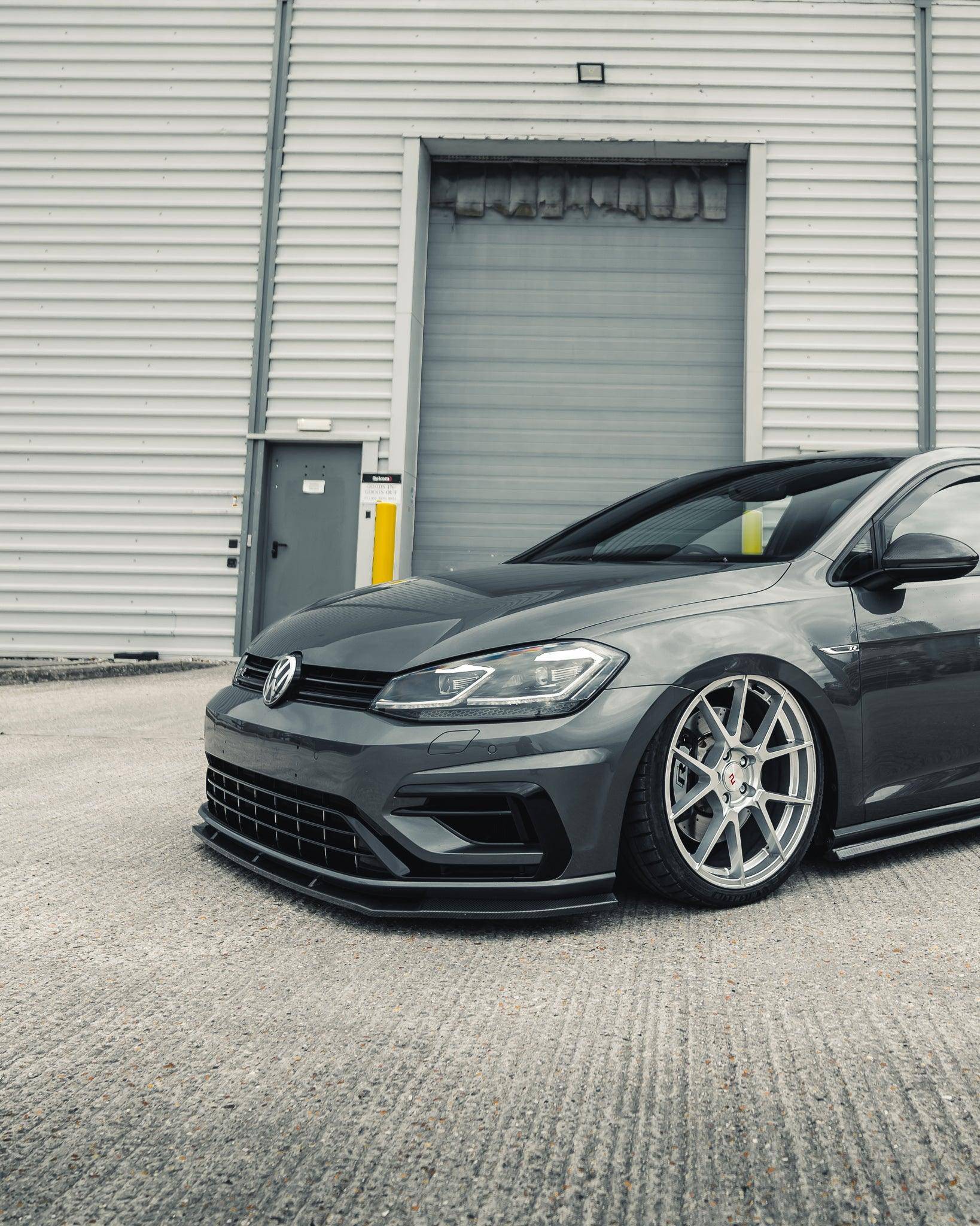VW Golf R Carbon Fibre Performance Front Splitter by FORM (2017-2020, Mk7.5) FORM Industries