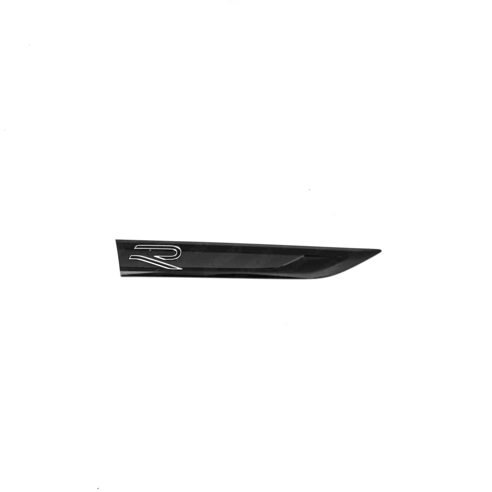 VW Golf R Gloss Black Side Fender Trims by FORM (2017-2020, Mk7.5) FORM Industries
