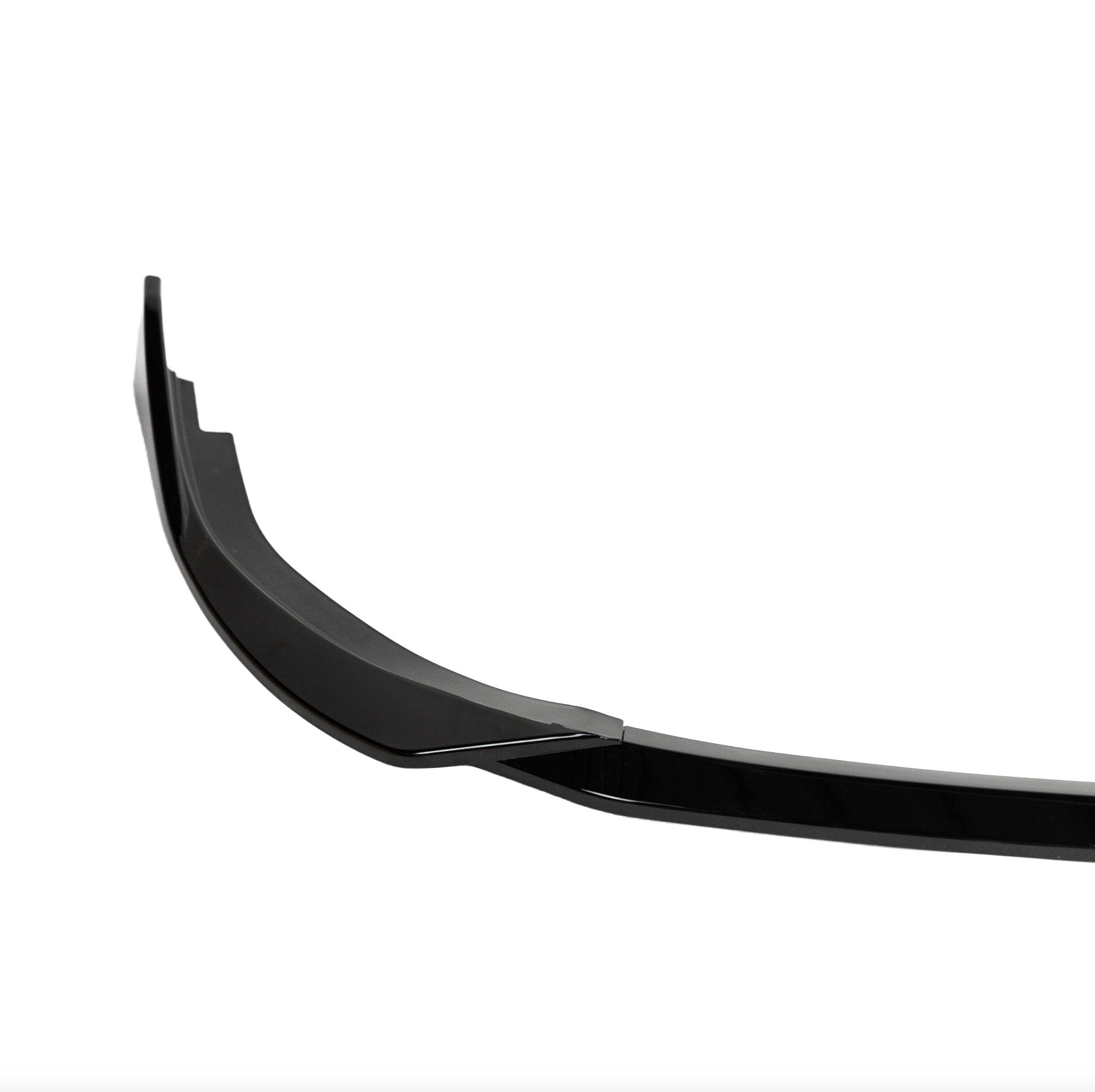 VW Golf R-Line & Golf GTI Mk8 Gloss Black Performance Front Splitter by FORM (2019+) FORM Industries