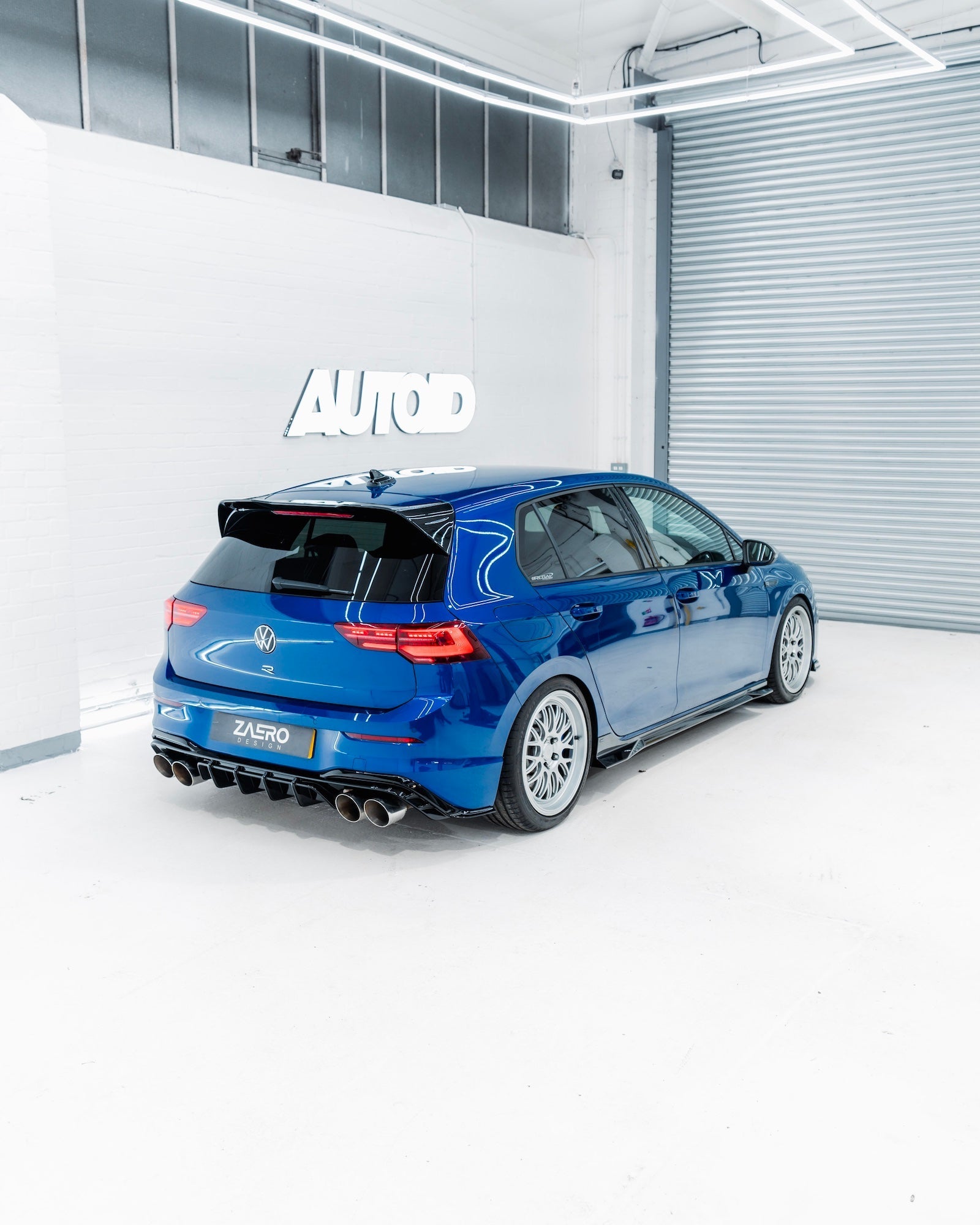 VW Golf R-Line / GTI / R / GTD / GTE Mk8 & Mk8.5 EVO-1 Gloss Black Rear Spoiler by ZAERO (2020+)