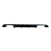 VW Golf R Mk7.5 EVO-1 Gloss Black Rear Diffuser by ZAERO (2017-2020)