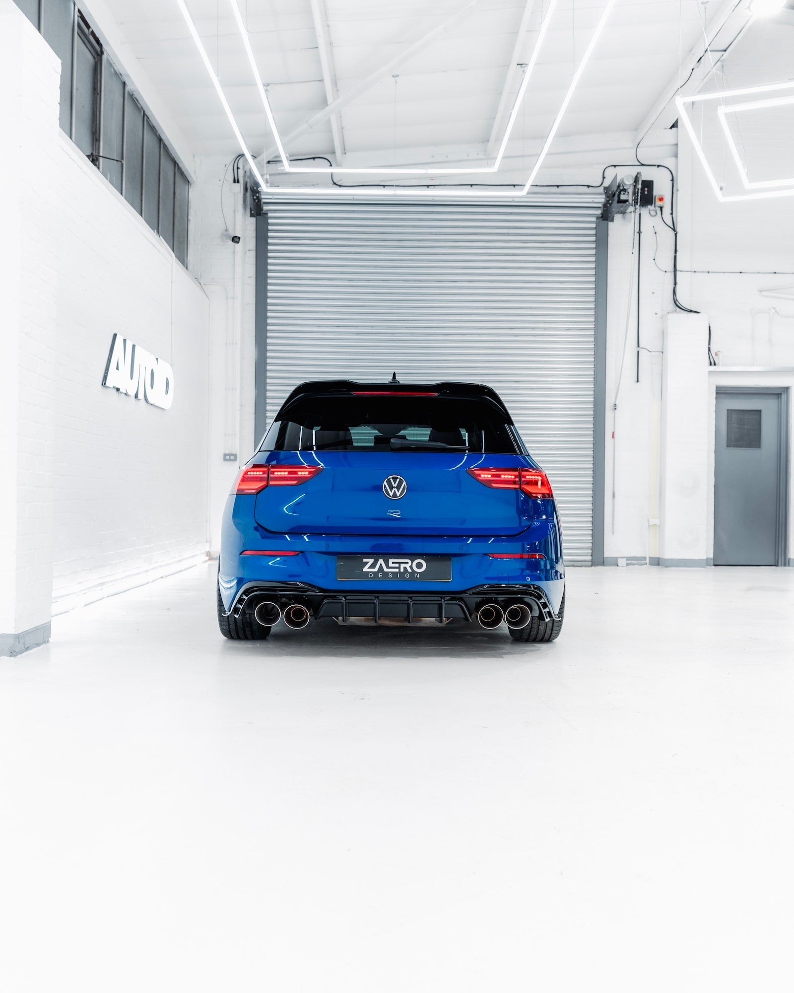 VW Golf R Mk8 Gloss Black Body Kit by ZAERO (2020-2024)