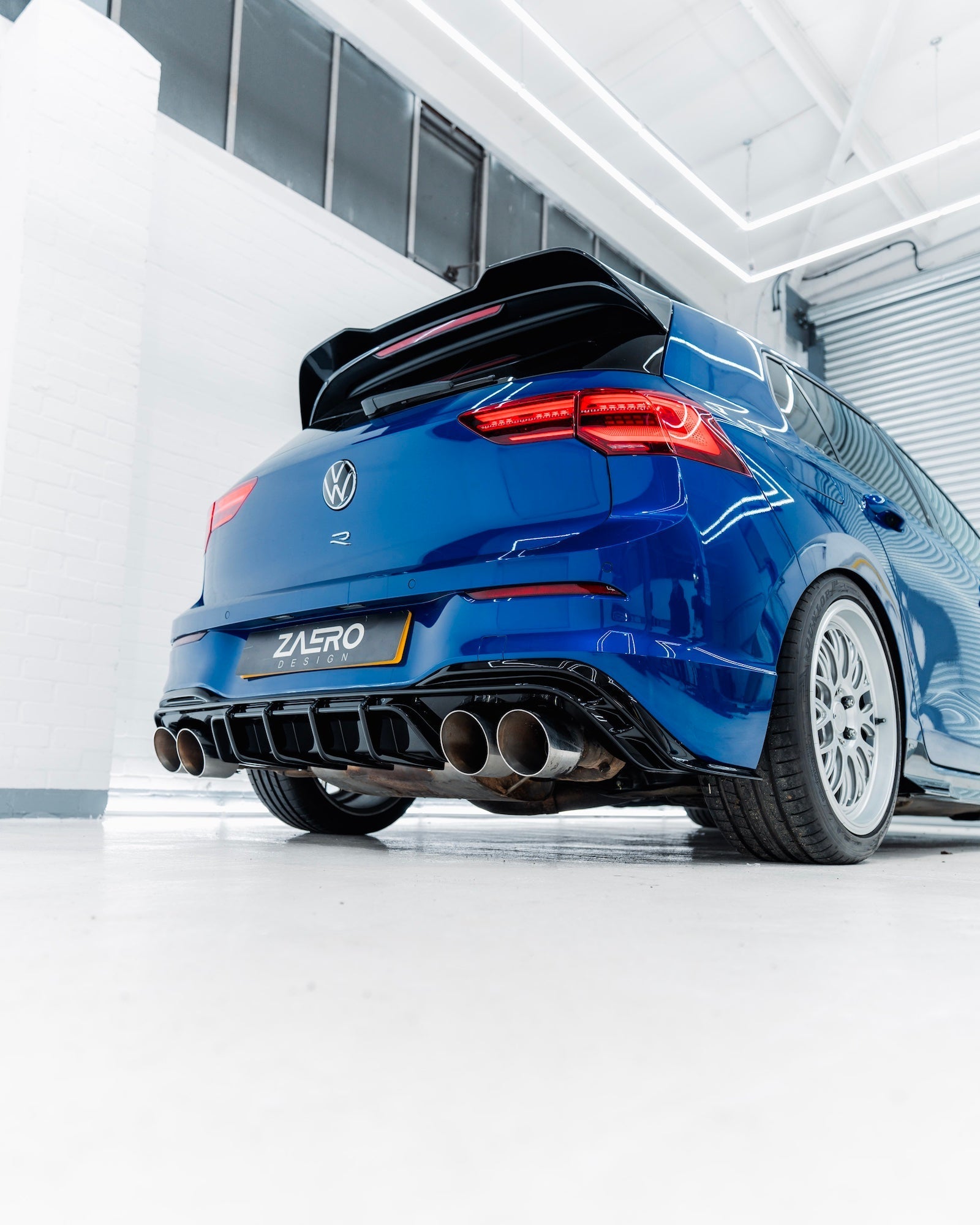 VW Golf R Mk8 Gloss Black Body Kit by ZAERO (2020-2024)